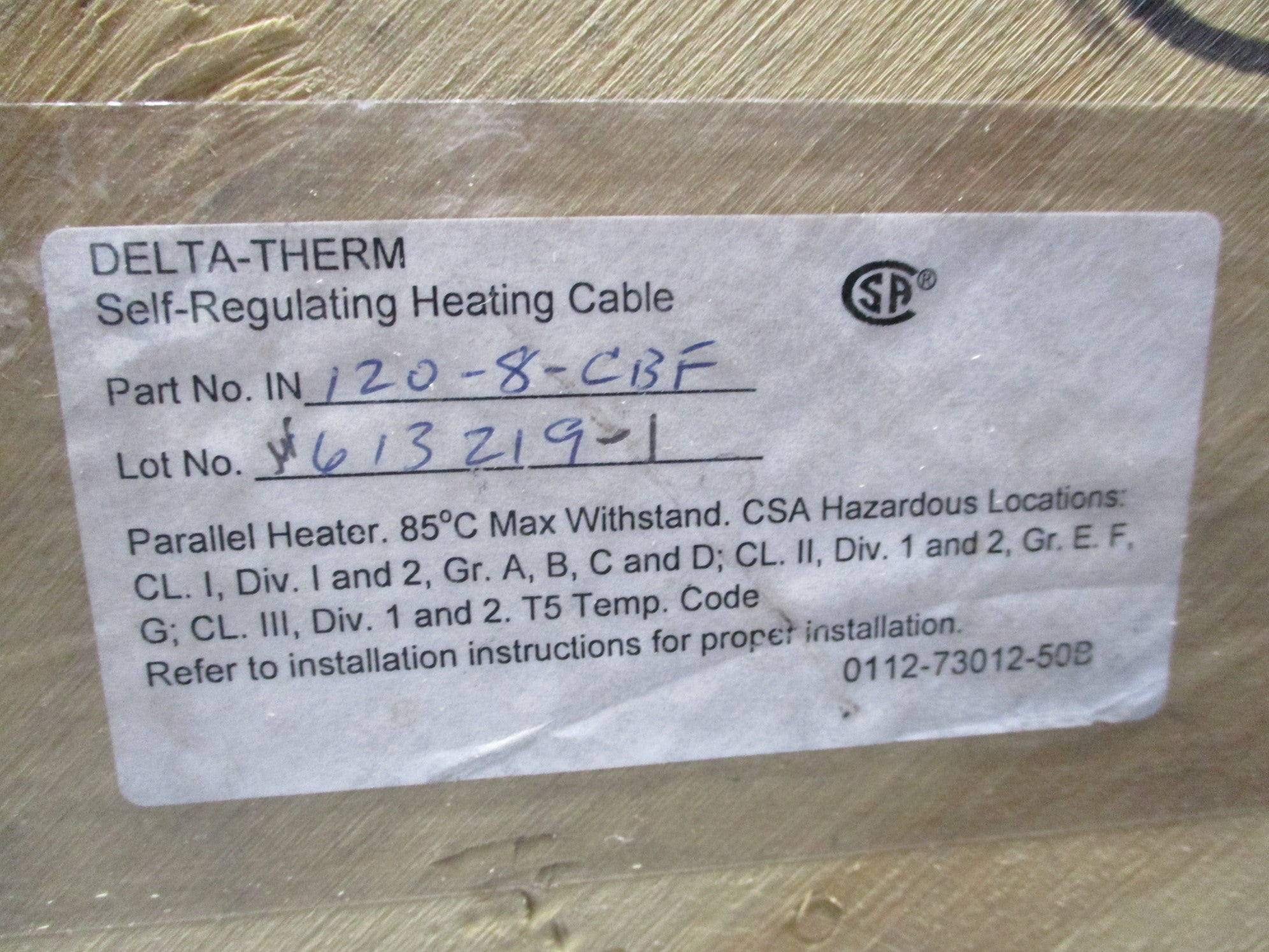 DELTA-THERM IN120-8-CBF NSMP