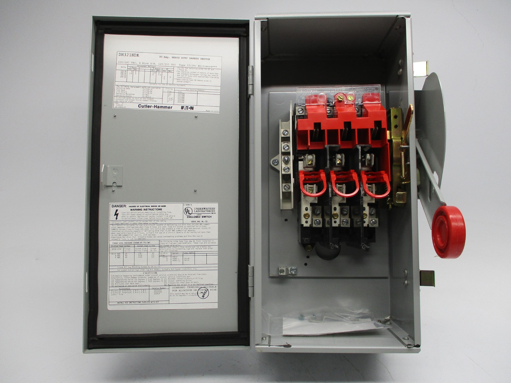 CUTLER HAMMER DH321NDK NSMP