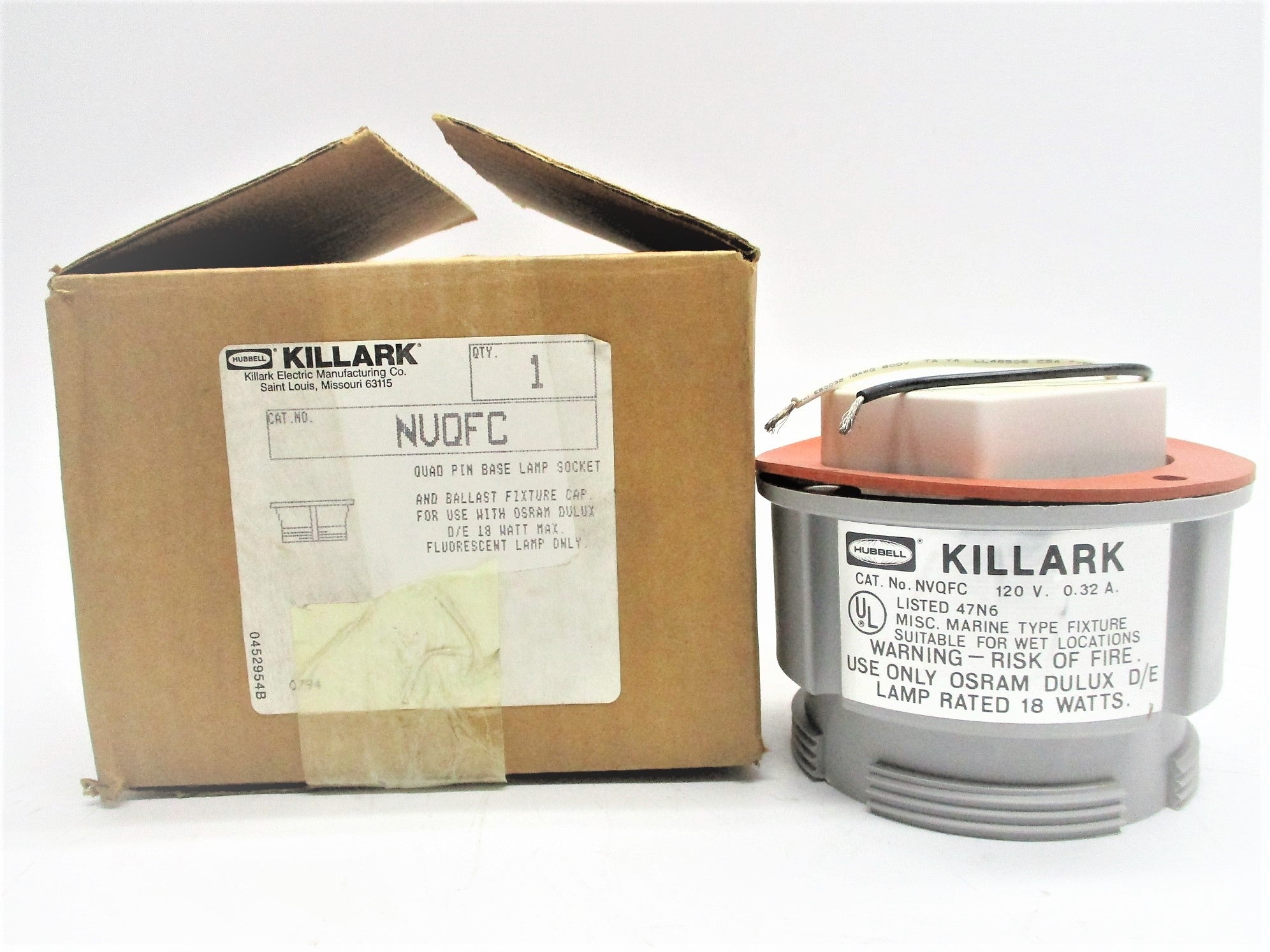 KILLARK NVQFC 120VAC 0.32A NSMP