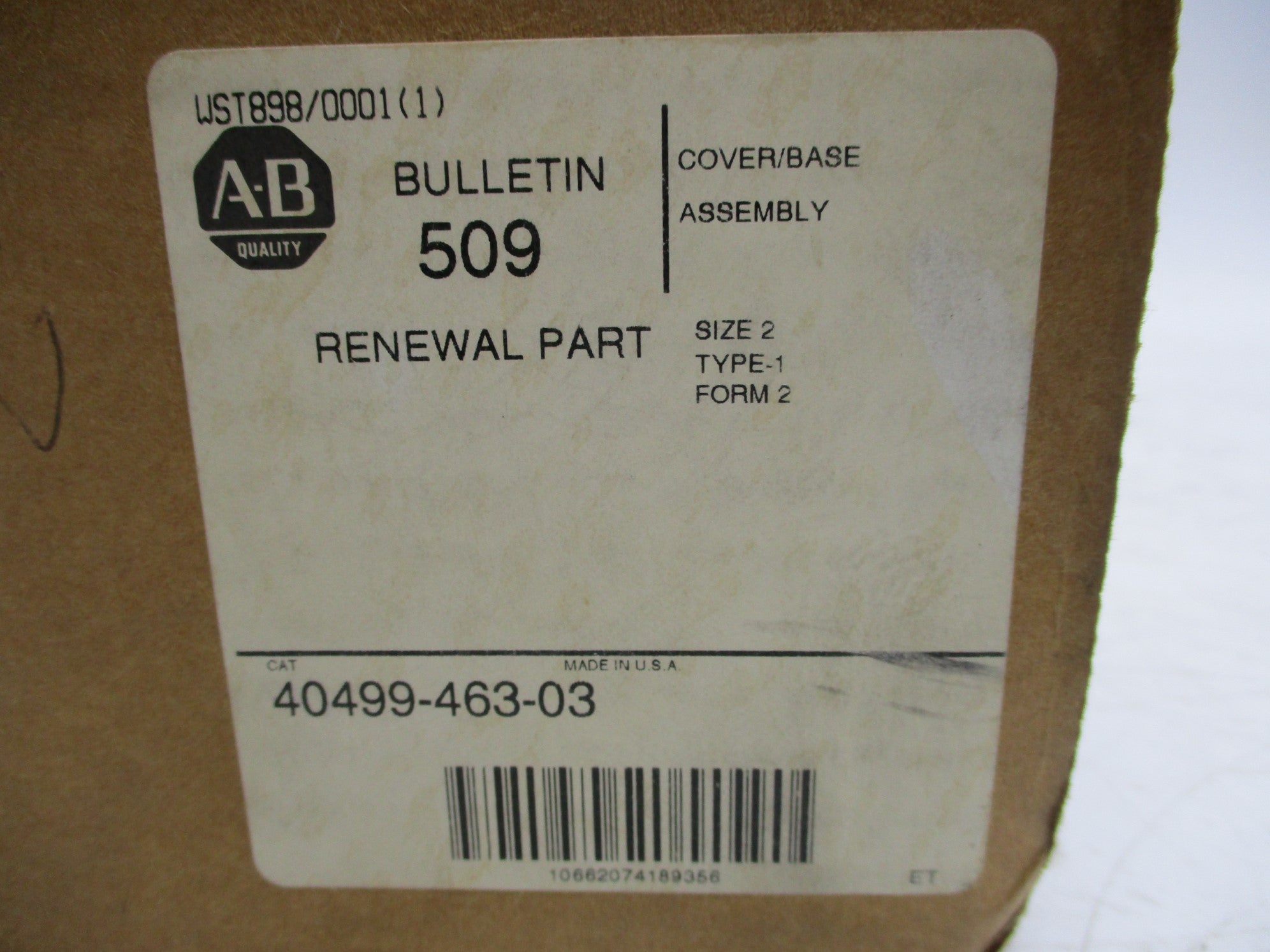 INDUSTRIAL SPARE PART 40499-463-03 NSMP