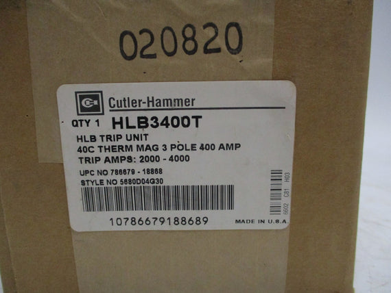 CUTLER HAMMER HLB3400T NSFS