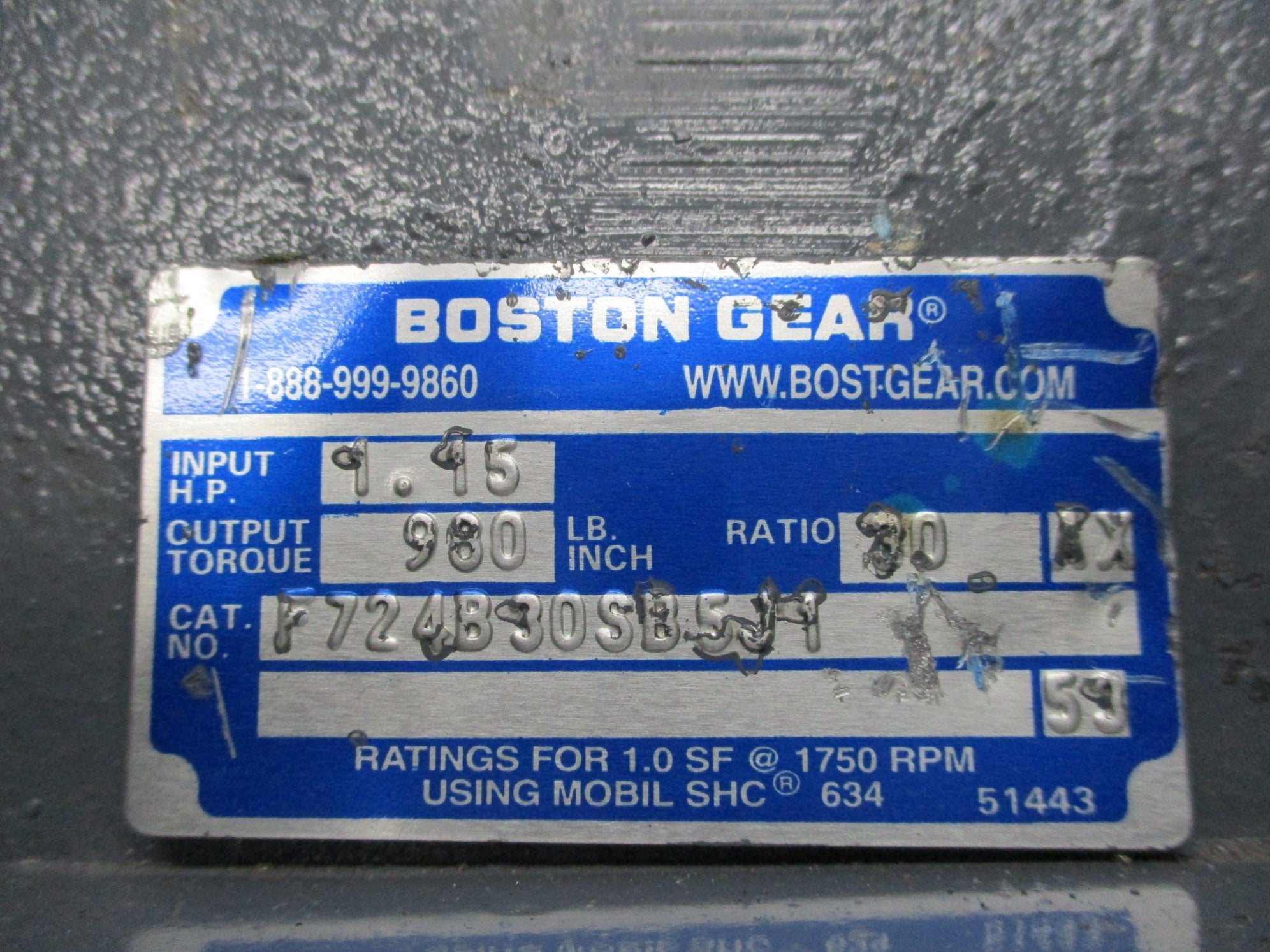 BOSTON GEAR F724B30SB5J1 NSNP