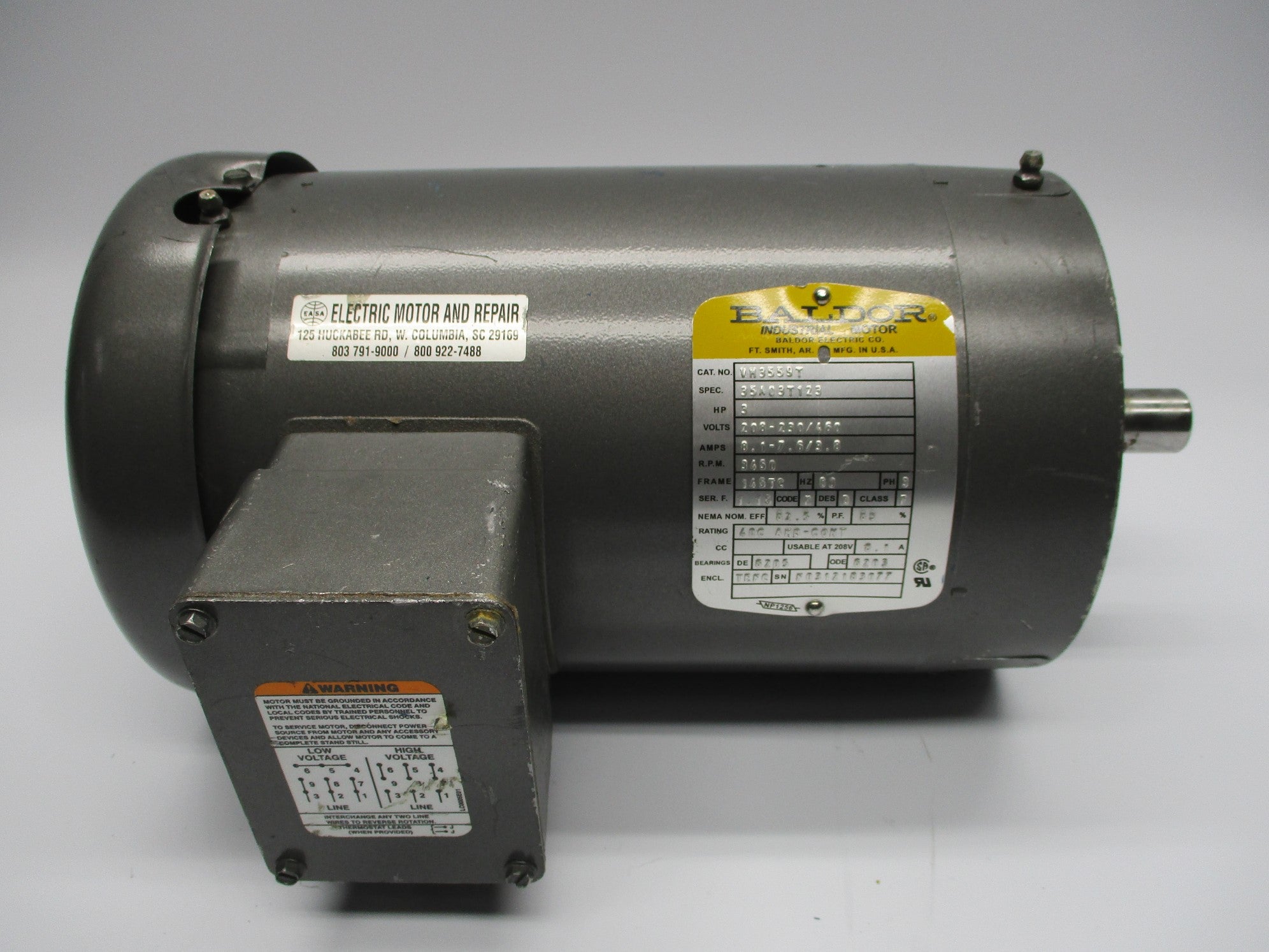 BALDOR VM3559T UNMP