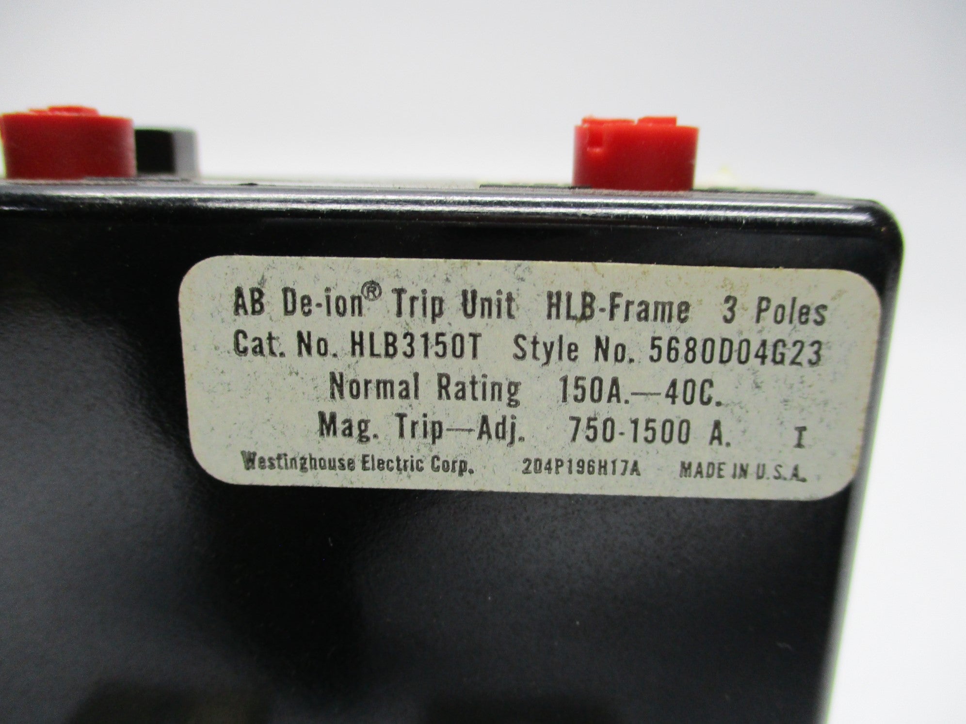 WESTINGHOUSE HLB3150T UNMP