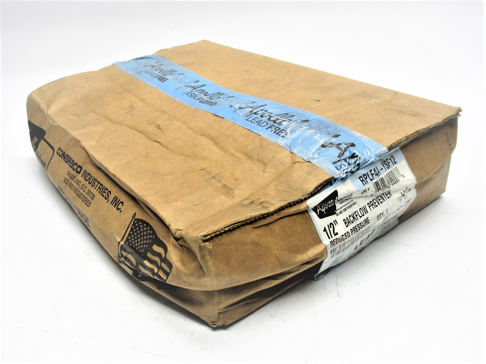 APOLLO VALVES RPLF4A-YSF12 4ALF-213-T2F (AS PICTURED) 1/2" NSFS