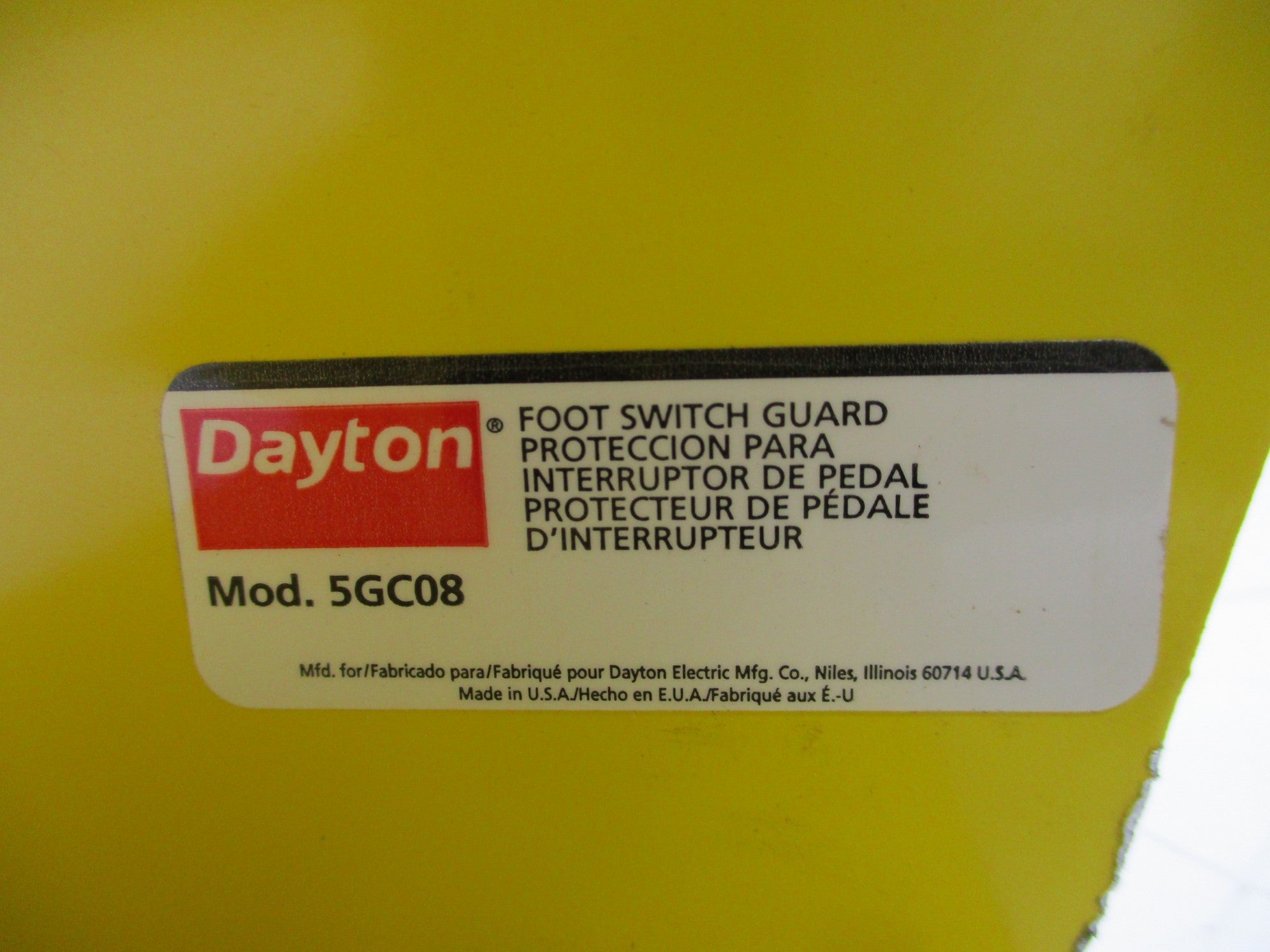 DAYTON 5GC08 NSNP