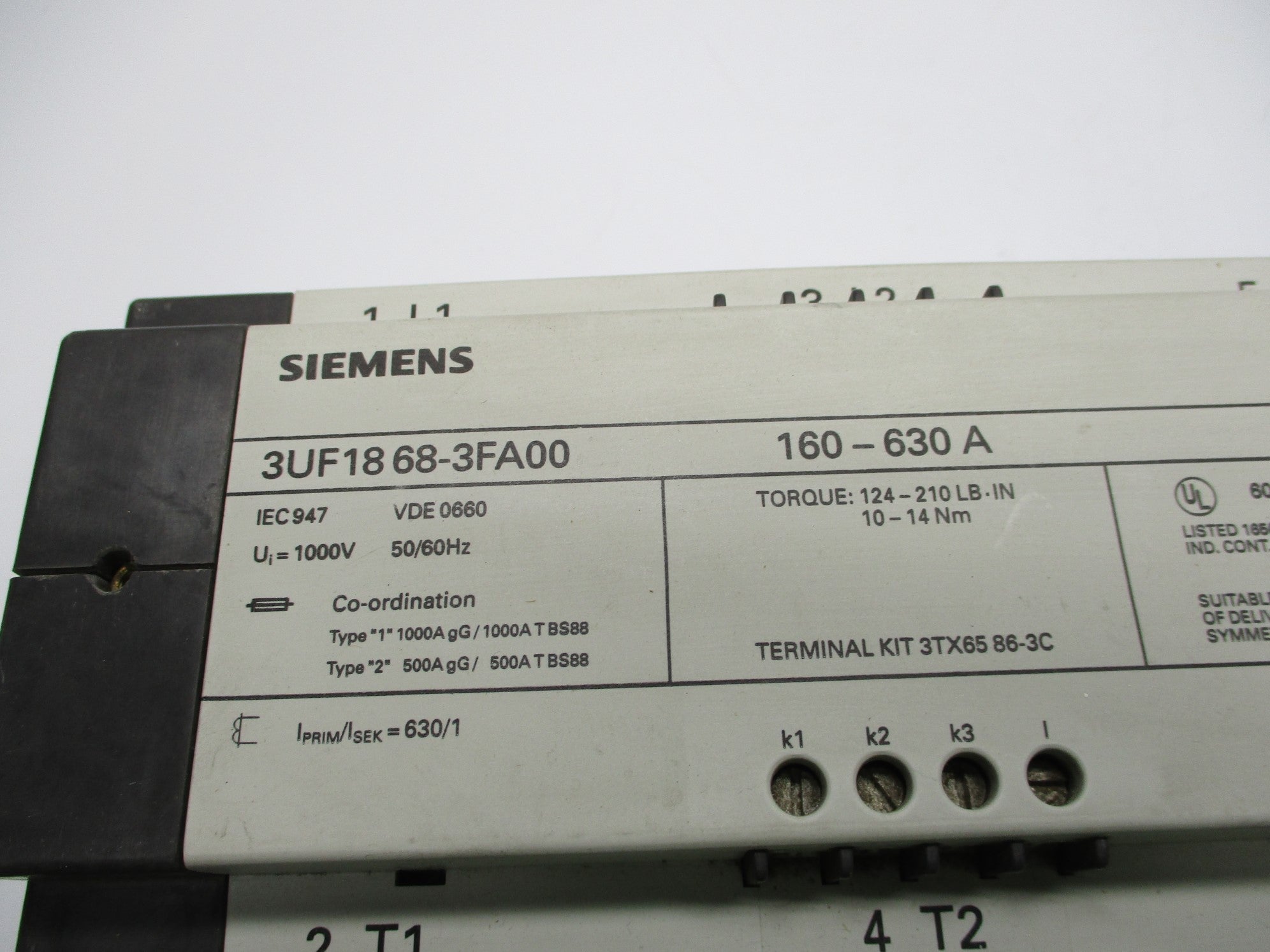 SIEMENS 3UF1868-3FA00 UNMP