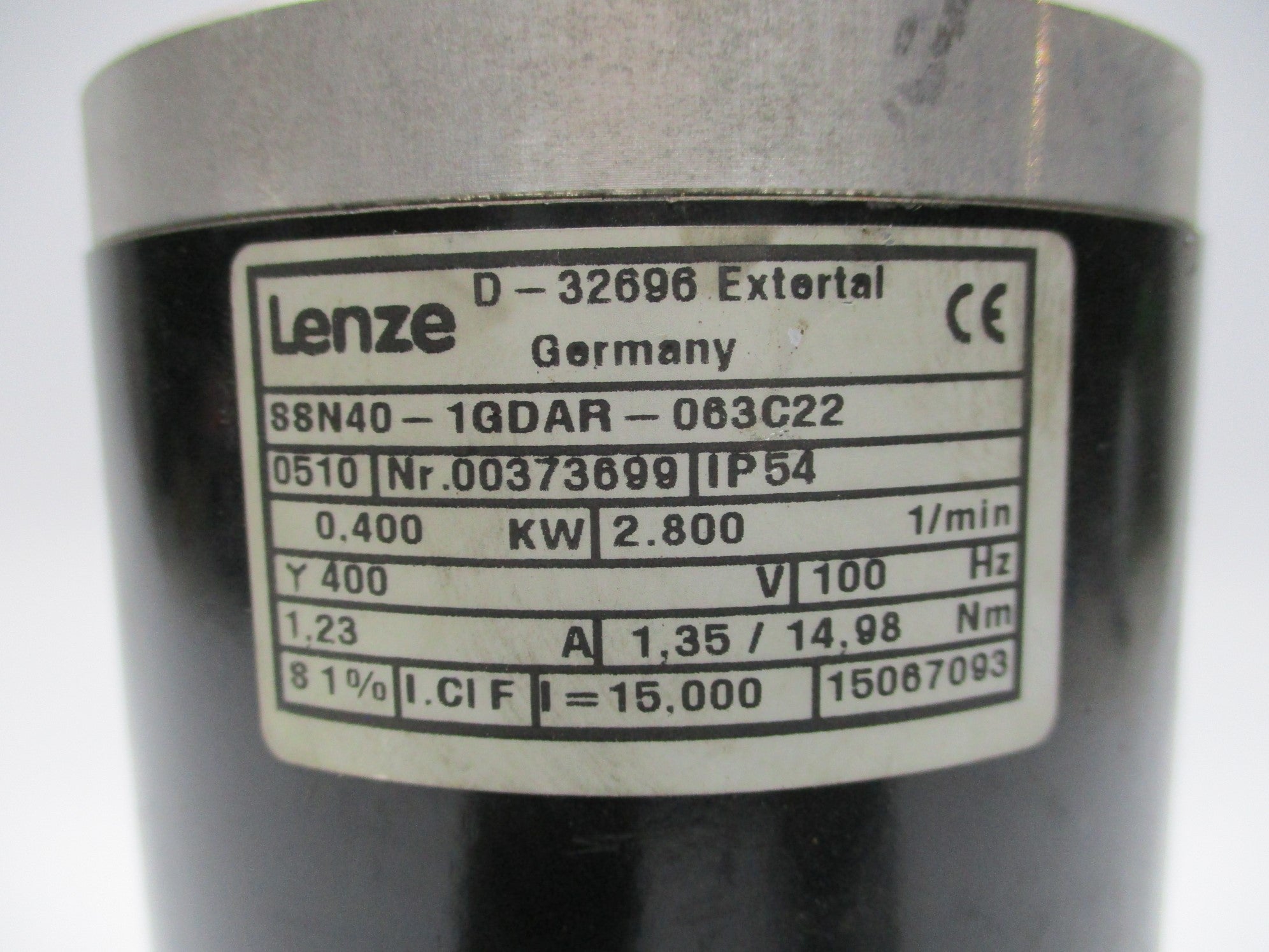 LENZE SSN40-1GDAR-063C22 UNMP