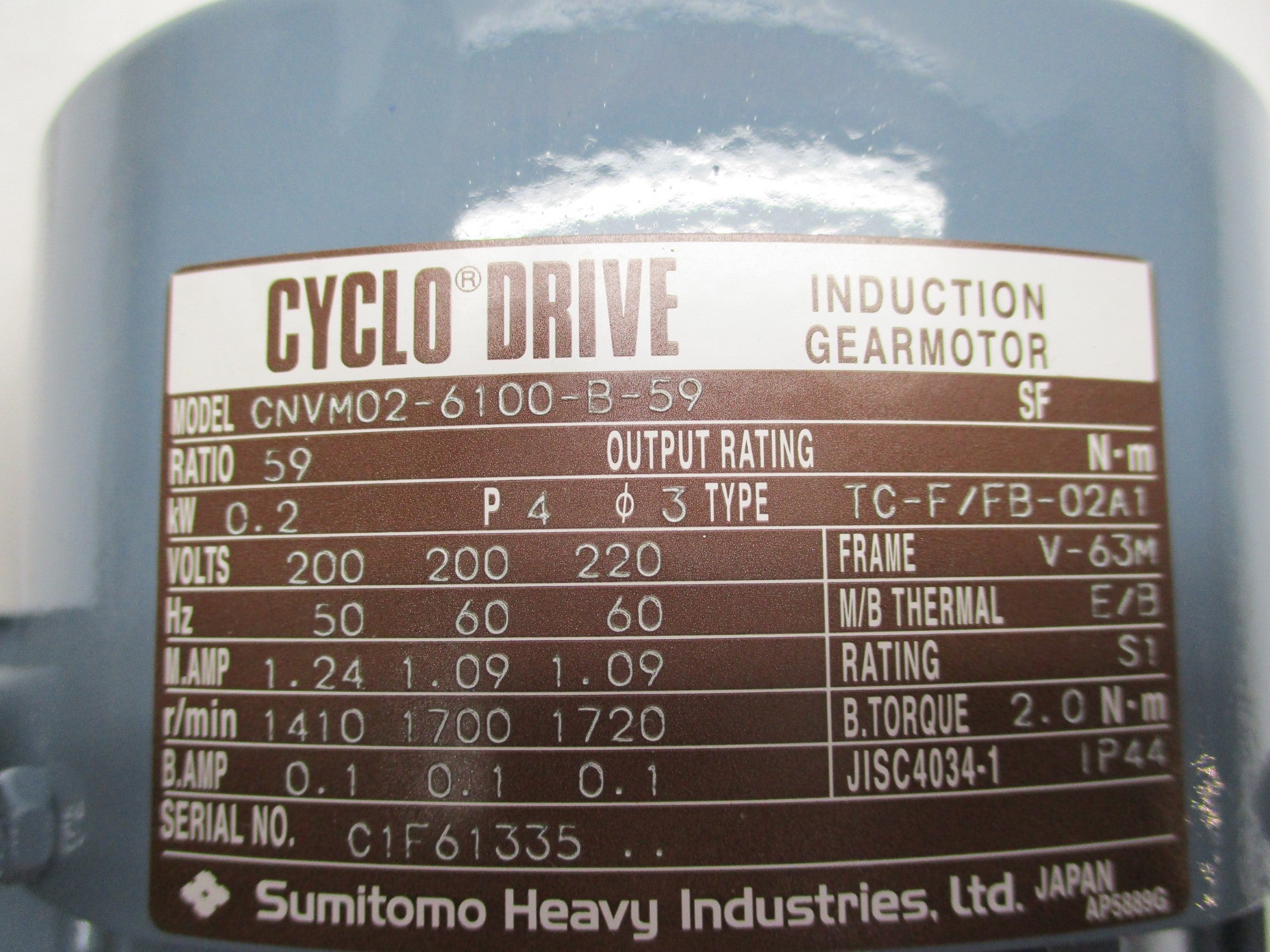 SUMITOMO CNVM02-6100-B-59 NSMP