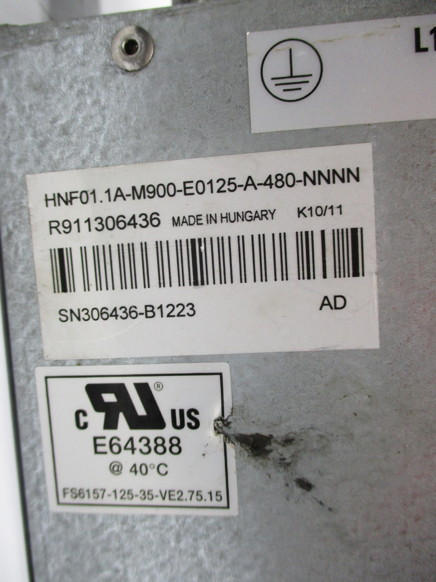 REXROTH HNF01.1A-M900-E0125-A-480-NNNN UNMP