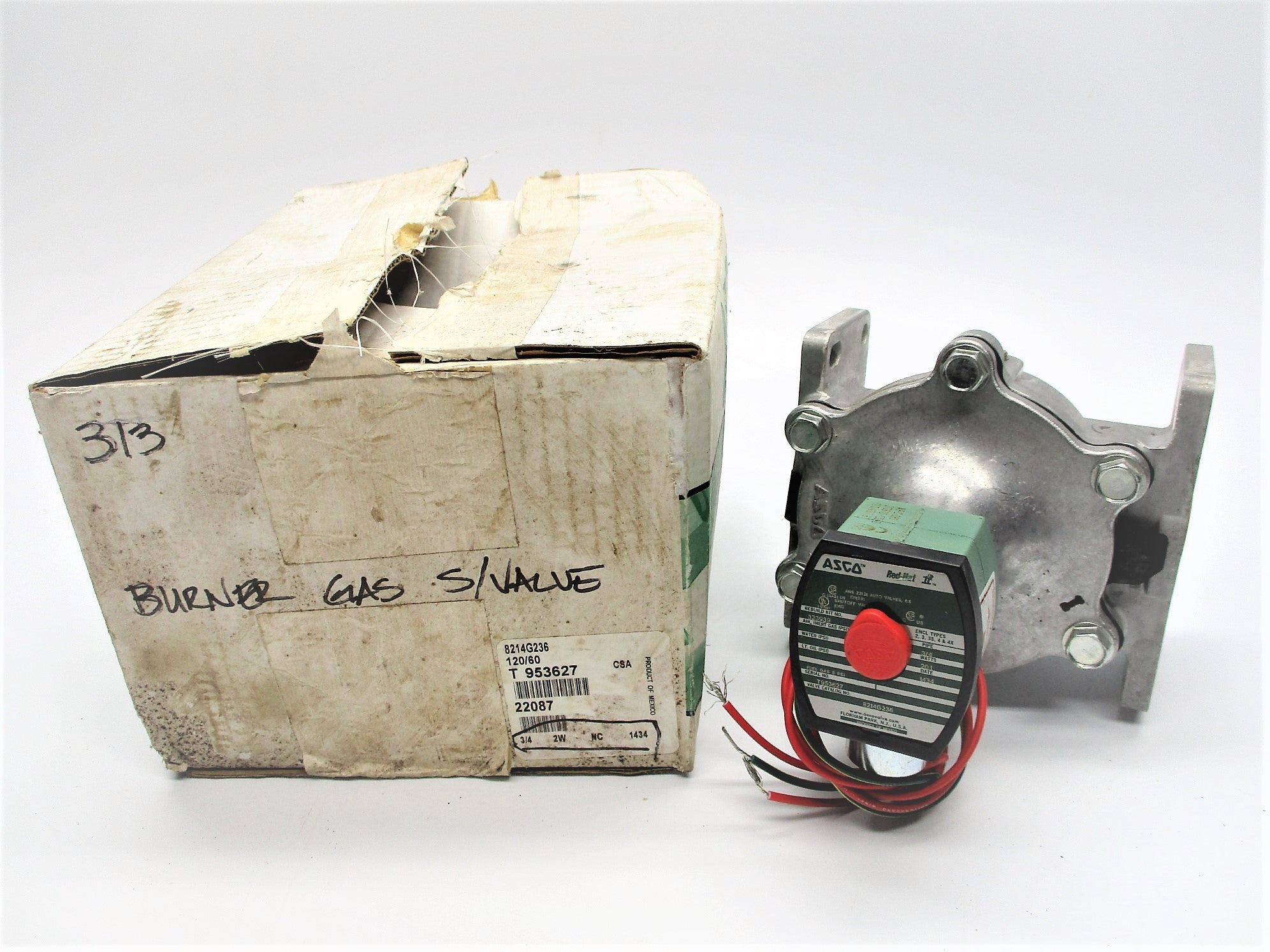 ASCO 8214G236 120V 5PSI NSMP
