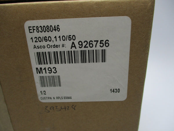 ASCO EF8308046 110/120V NSFS