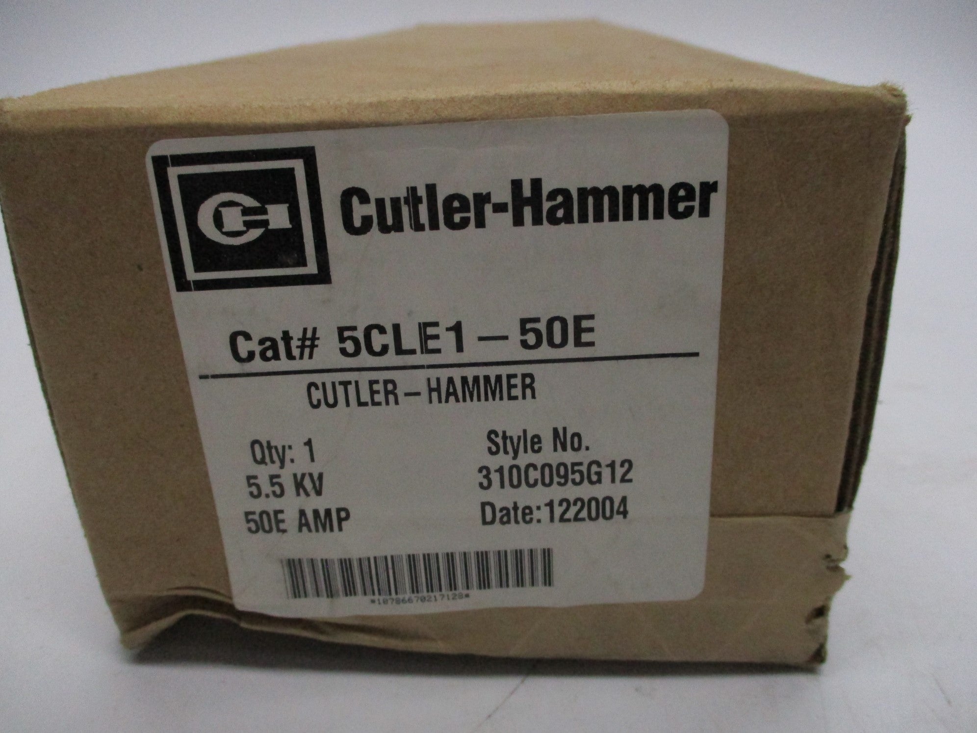 CUTLER HAMMER 5CLE1-50E 310C095G12 NSFS