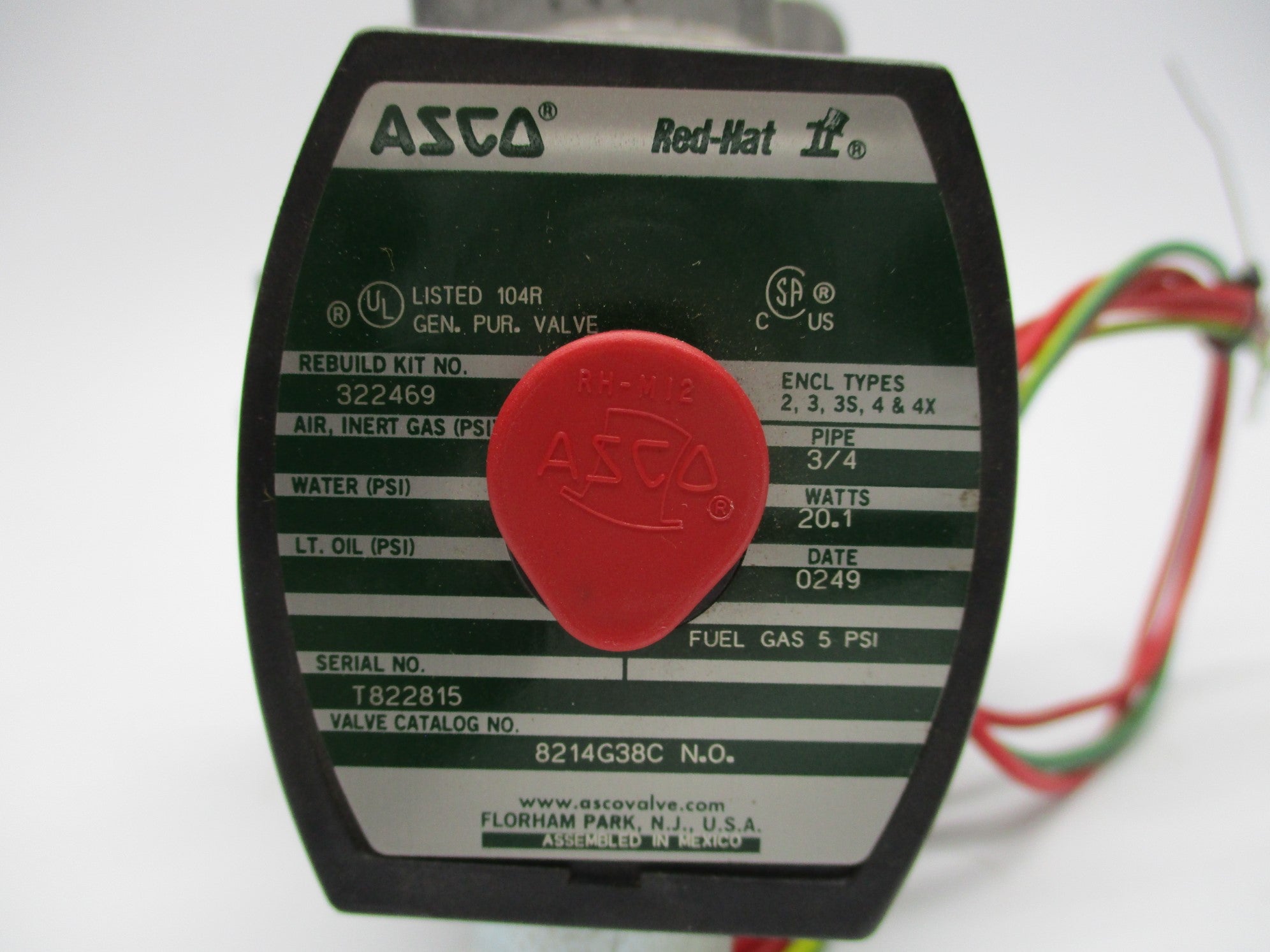 ASCO 8214G38C NSNP
