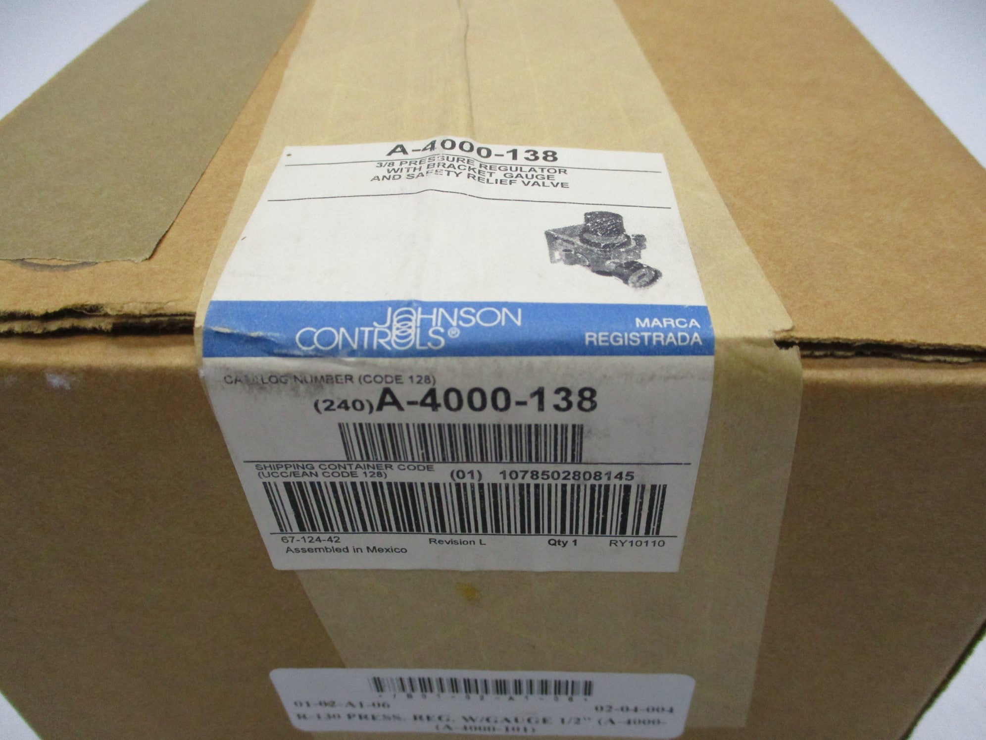 JOHNSON CONTROLS A-4000-138 NSFS