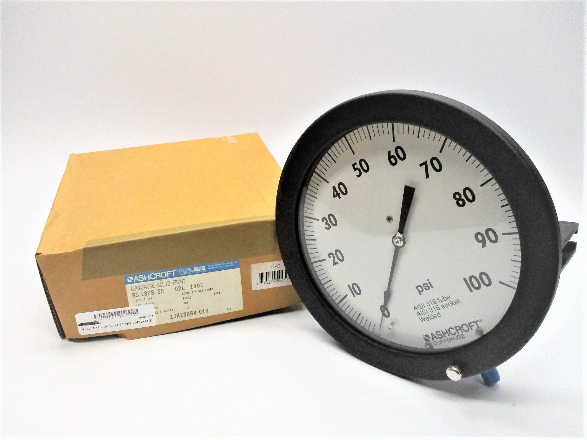 ASHCROFT 85-1379-SS-02L-100# NSMP