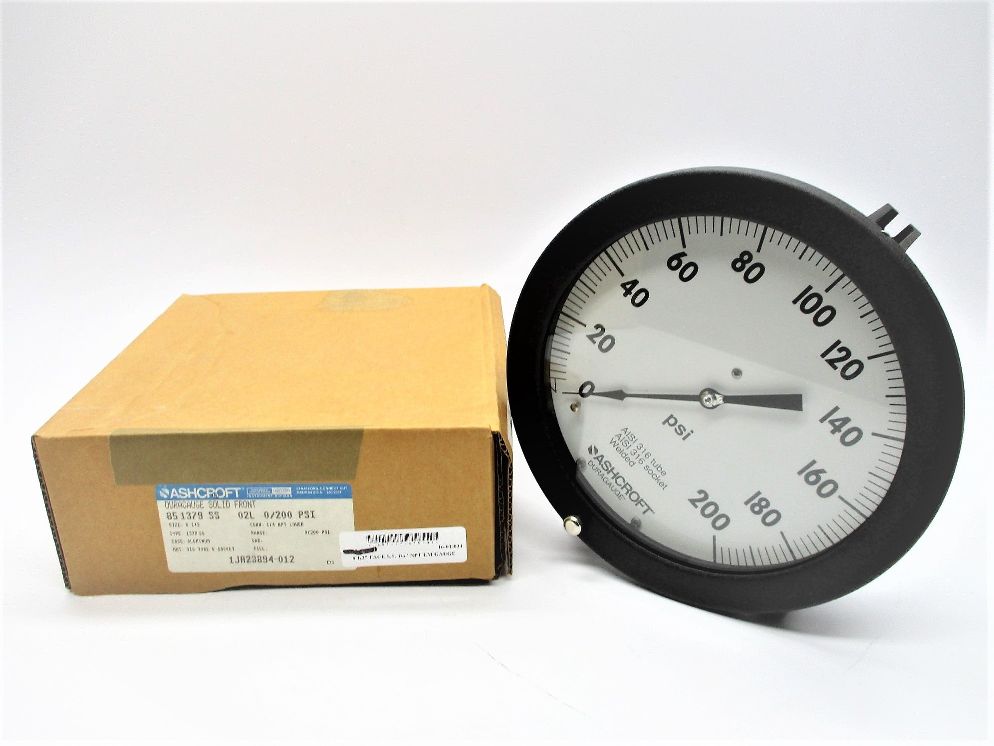 ASHCROFT 85-1379-SS-02L-0/200PSI NSMP