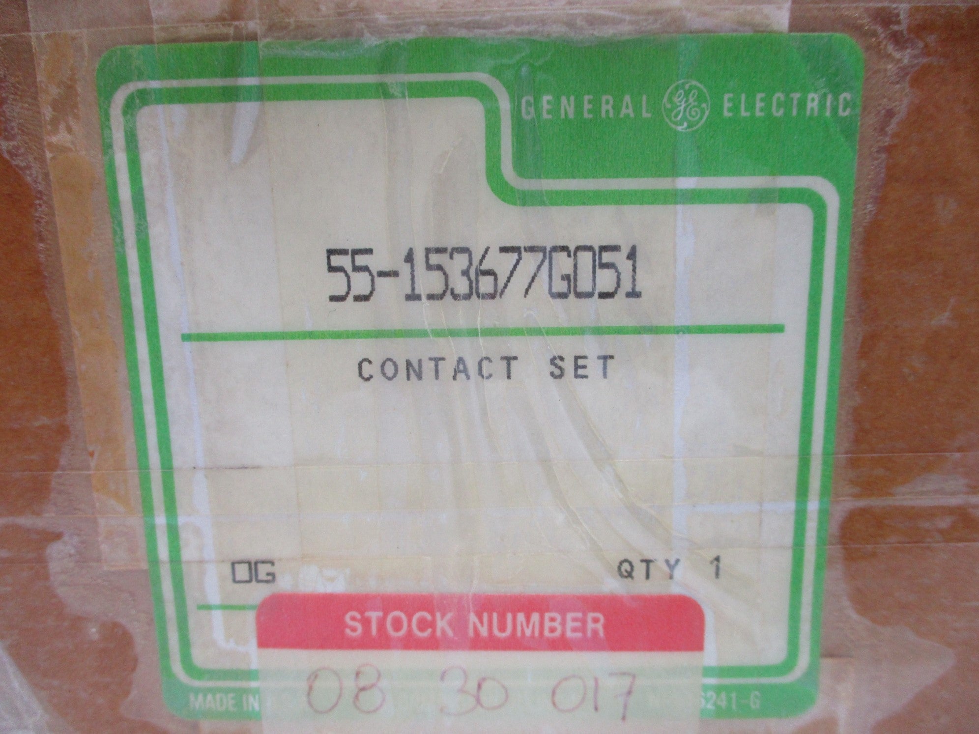 GENERAL ELECTRIC 55-153677G051 NSMP