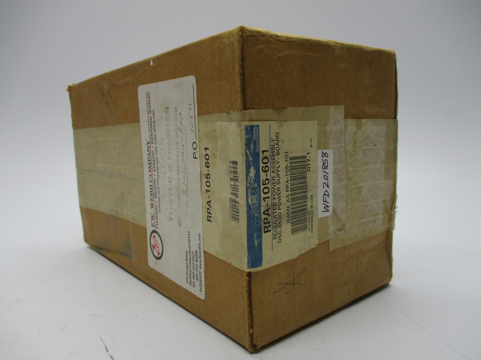 JOHNSON CONTROLS RPA-105-601 NSFS