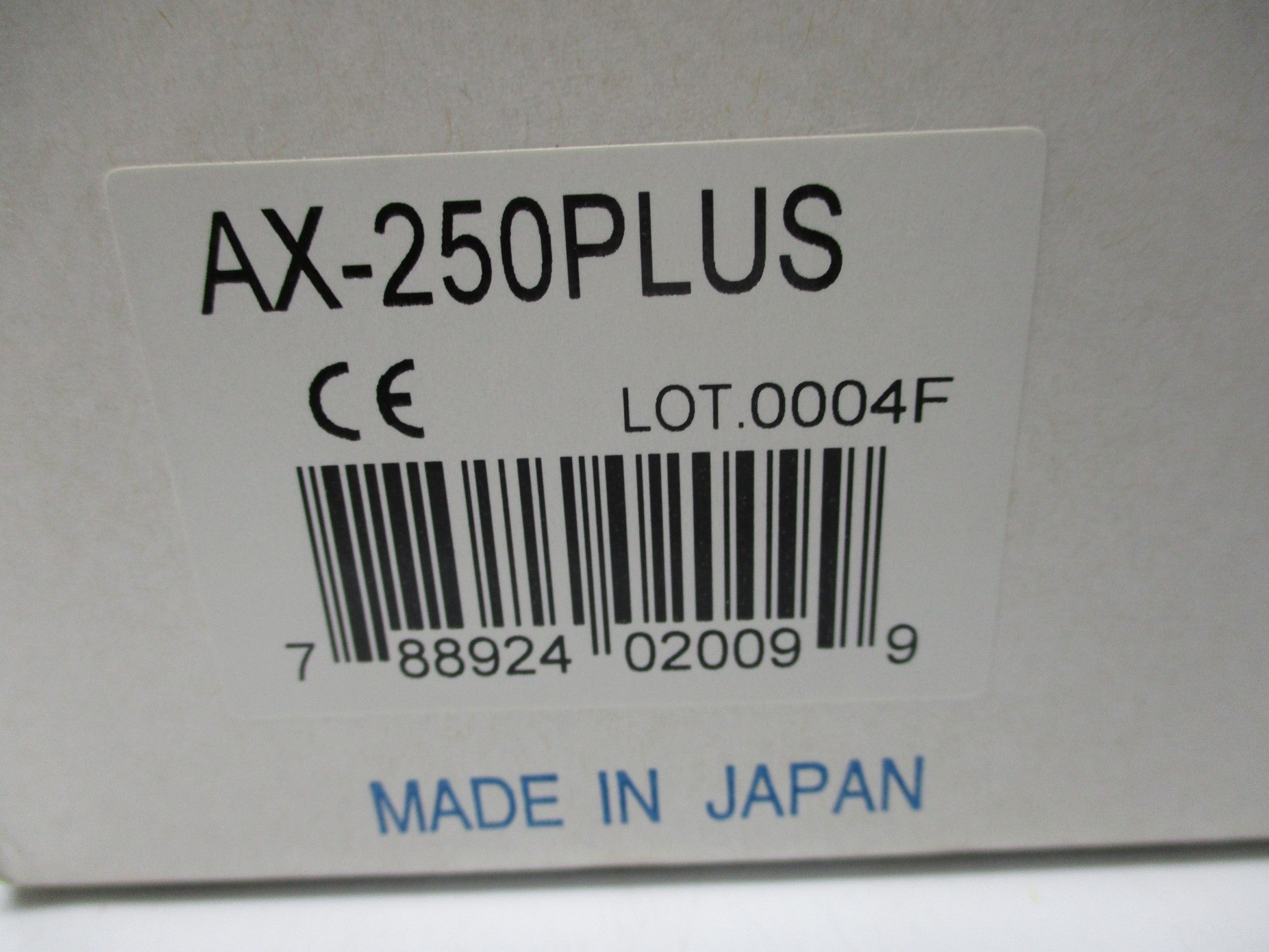 OPTEX AX-250PLUS NSMP