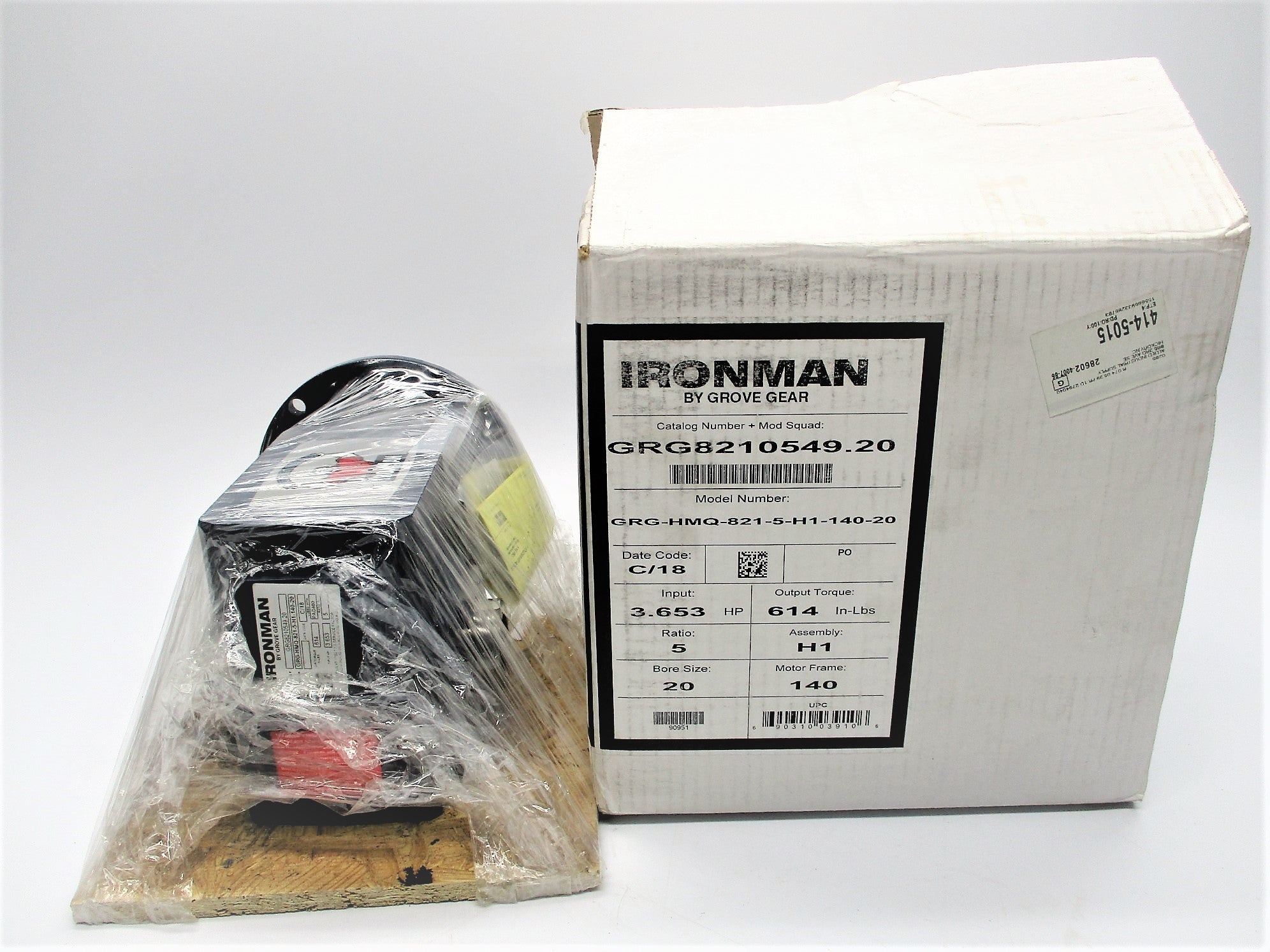GROVE GEAR GRG-HMQ-821-5-H1-140-20 NSMP