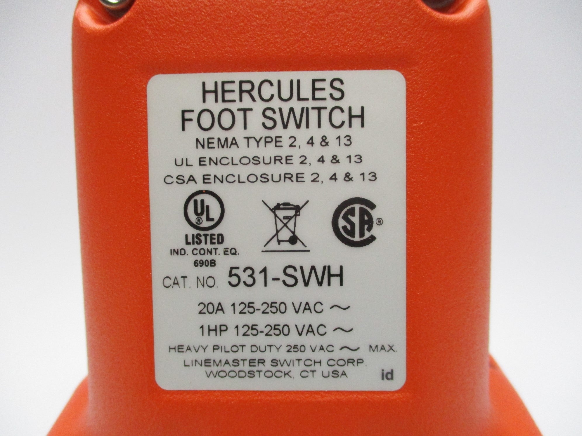 HERCULES 2W807 531-SWH NSMP