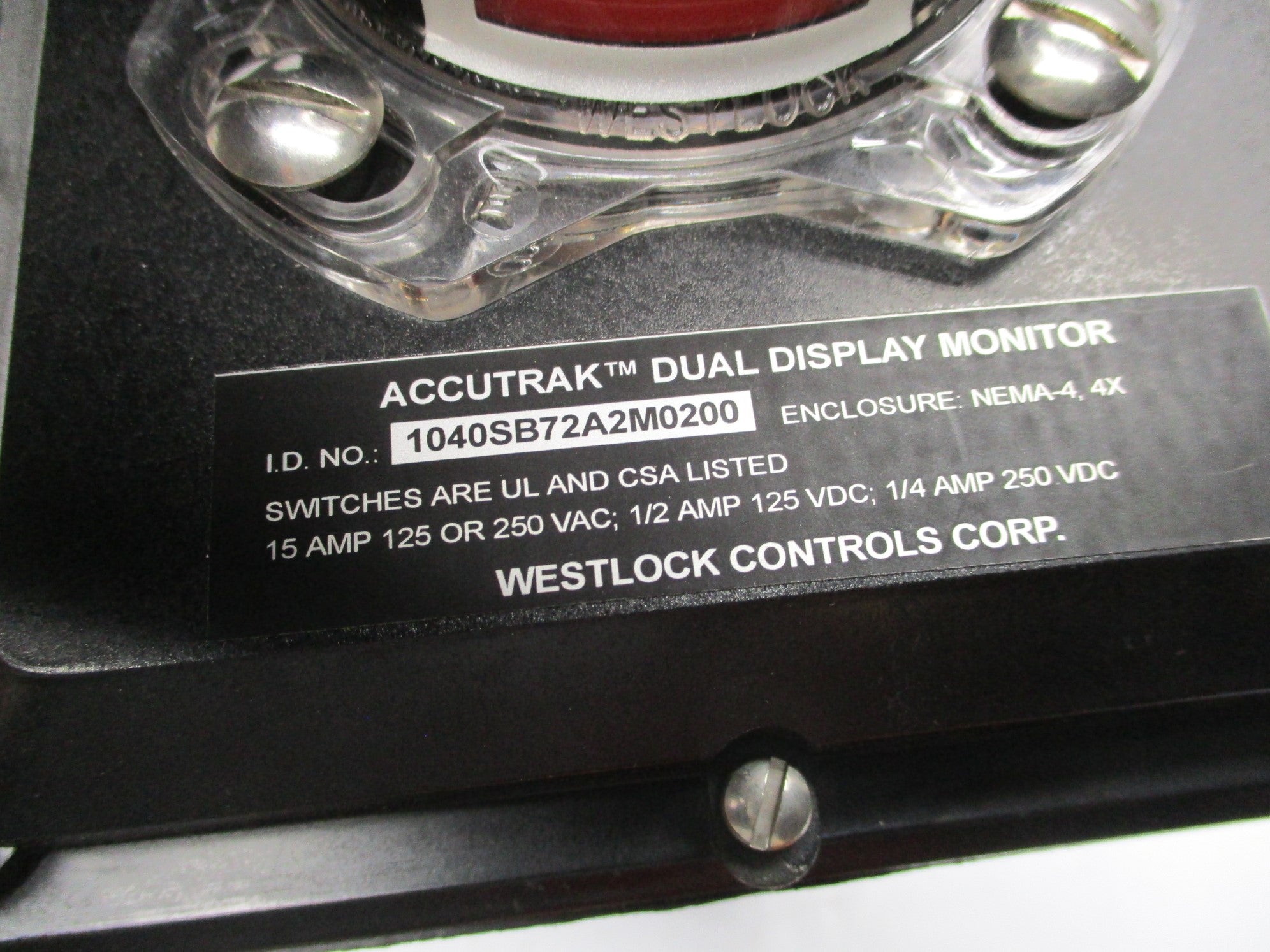 WESTLOCK CONTROLS 1040SB72A2M0200 NSNP