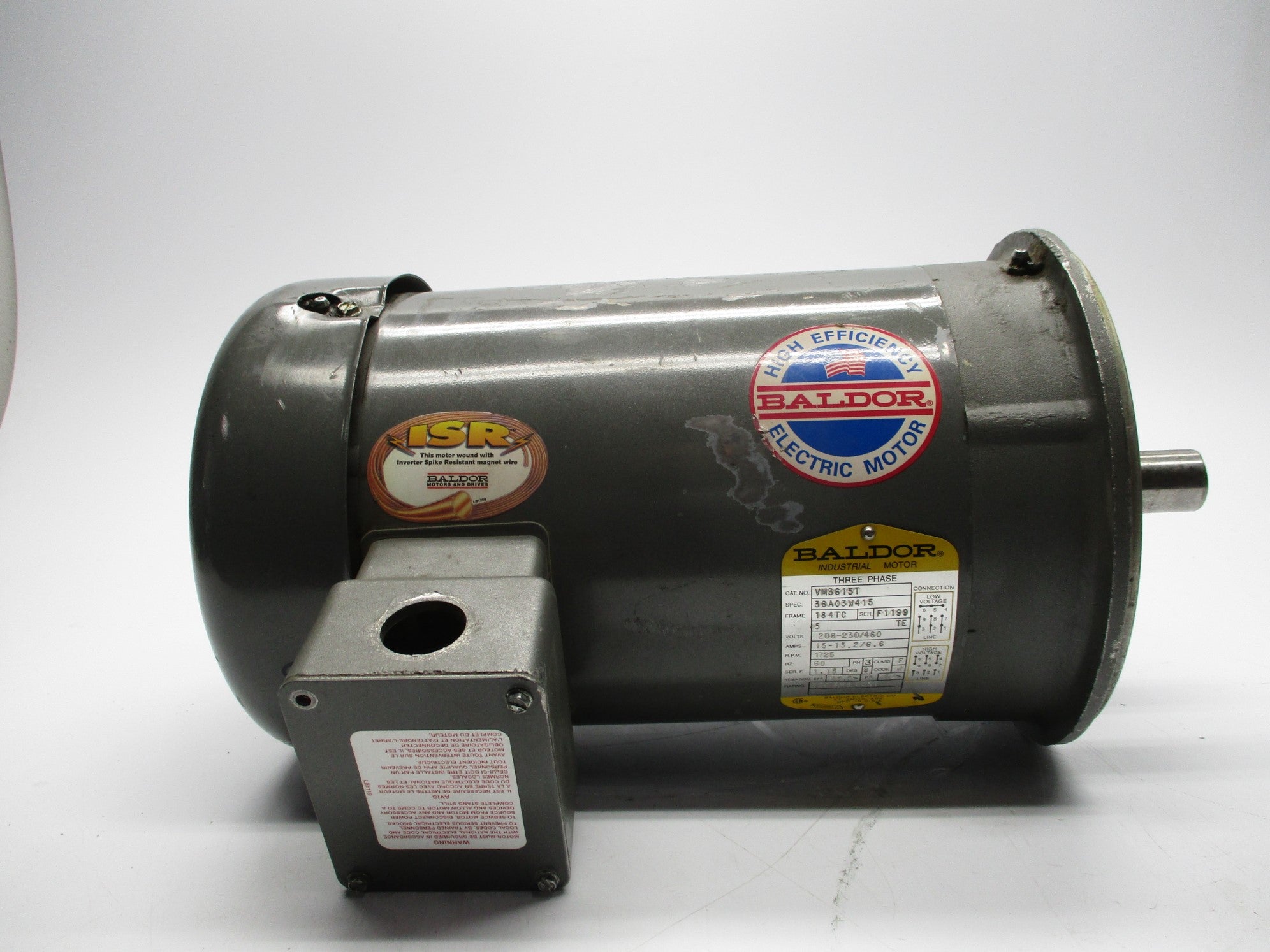 BALDOR VM3615T UNMP