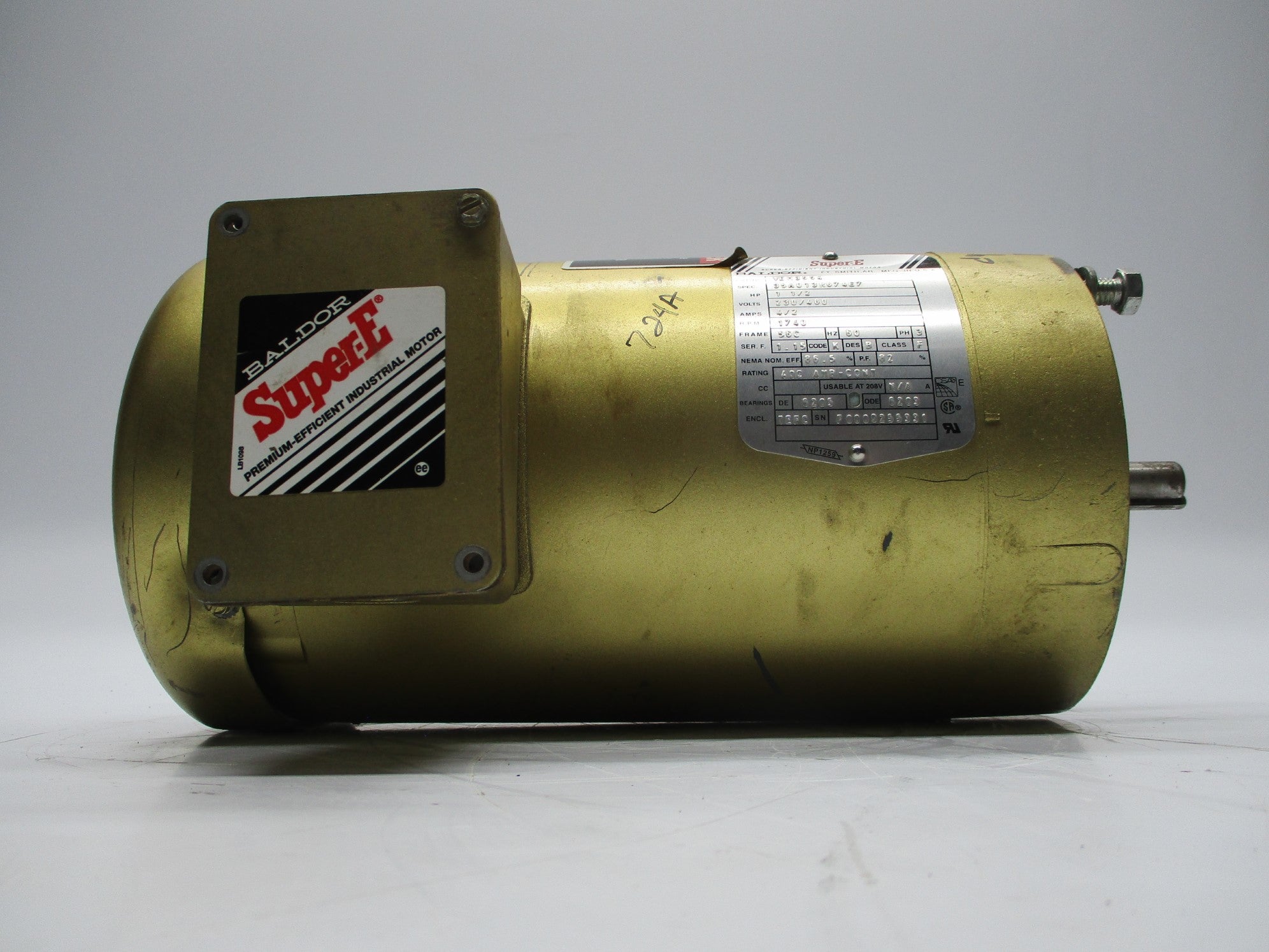 BALDOR VEM3554 (AS PICTURED) UNMP