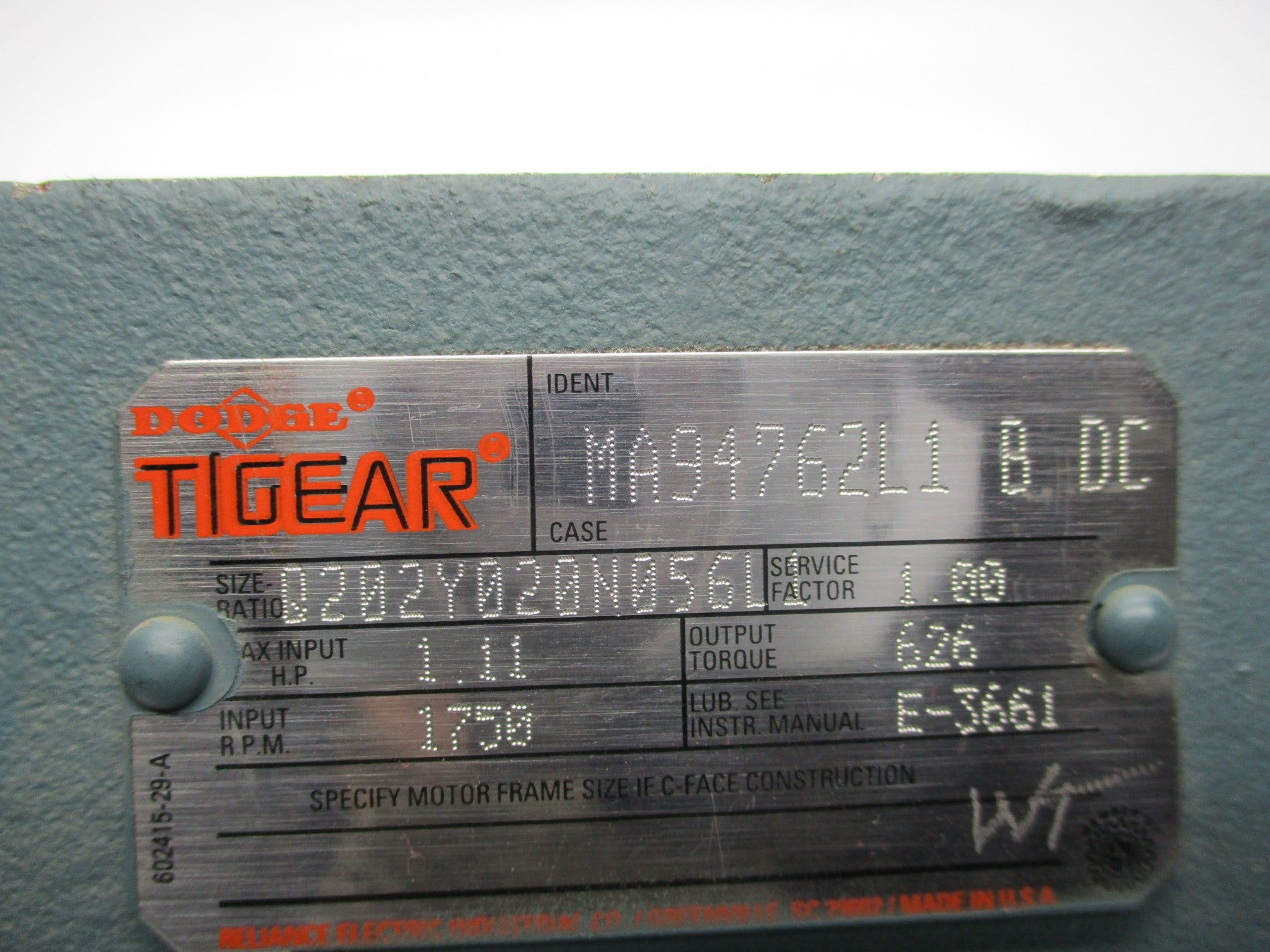 DODGE Q202Y020N056L1 NSNP