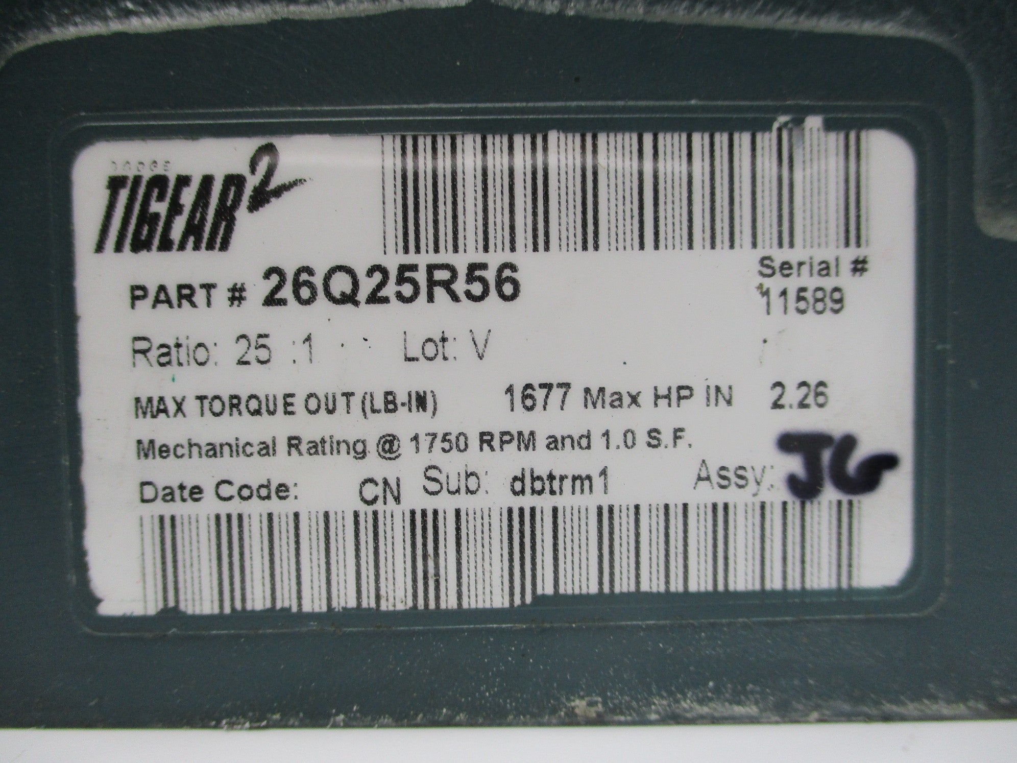 DODGE 26Q25R56 NSNP