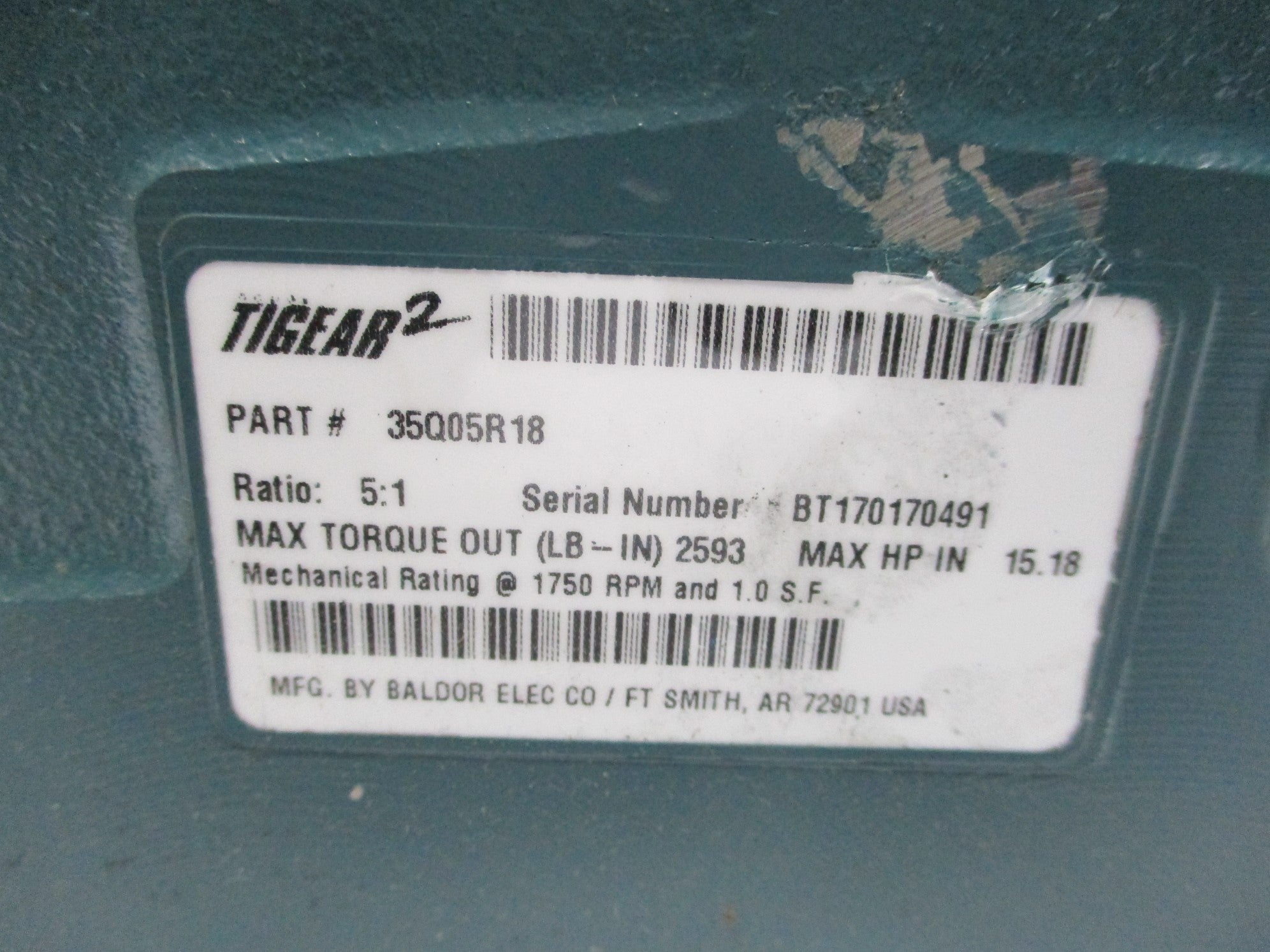 DODGE 35Q05R18 NSNP
