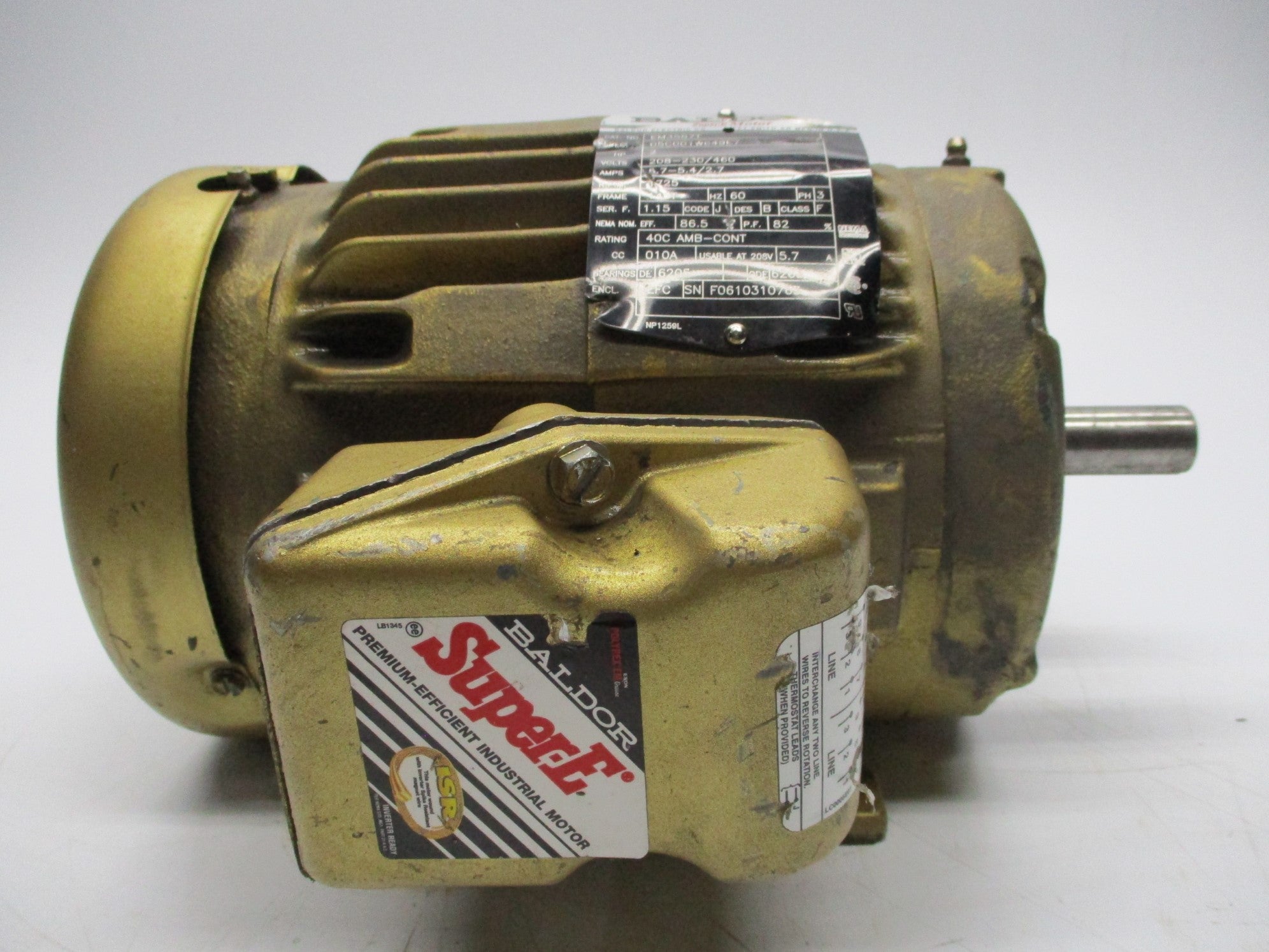 BALDOR EM3587T UNMP
