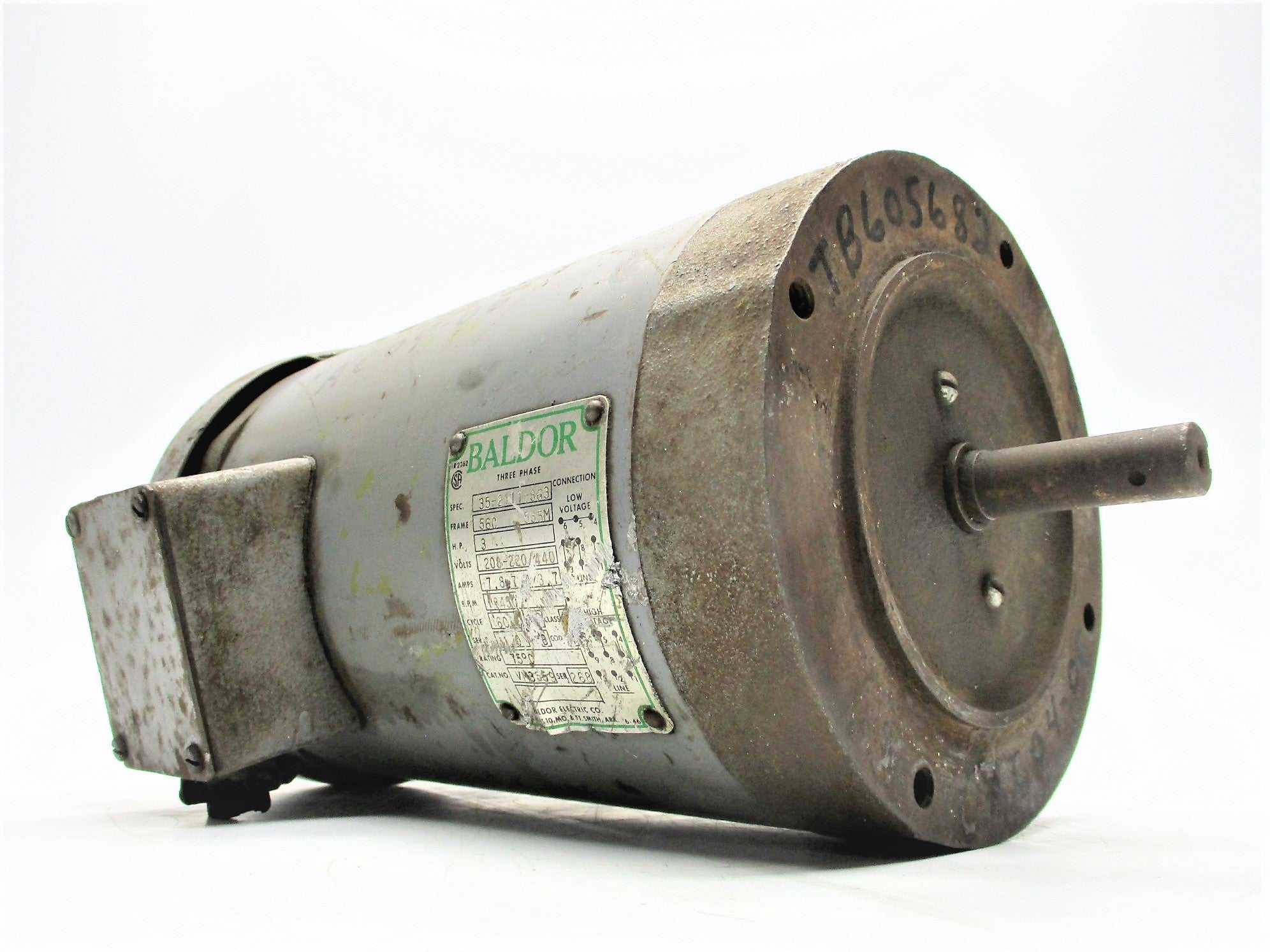 BALDOR VM3558 SER. 268 UNMP