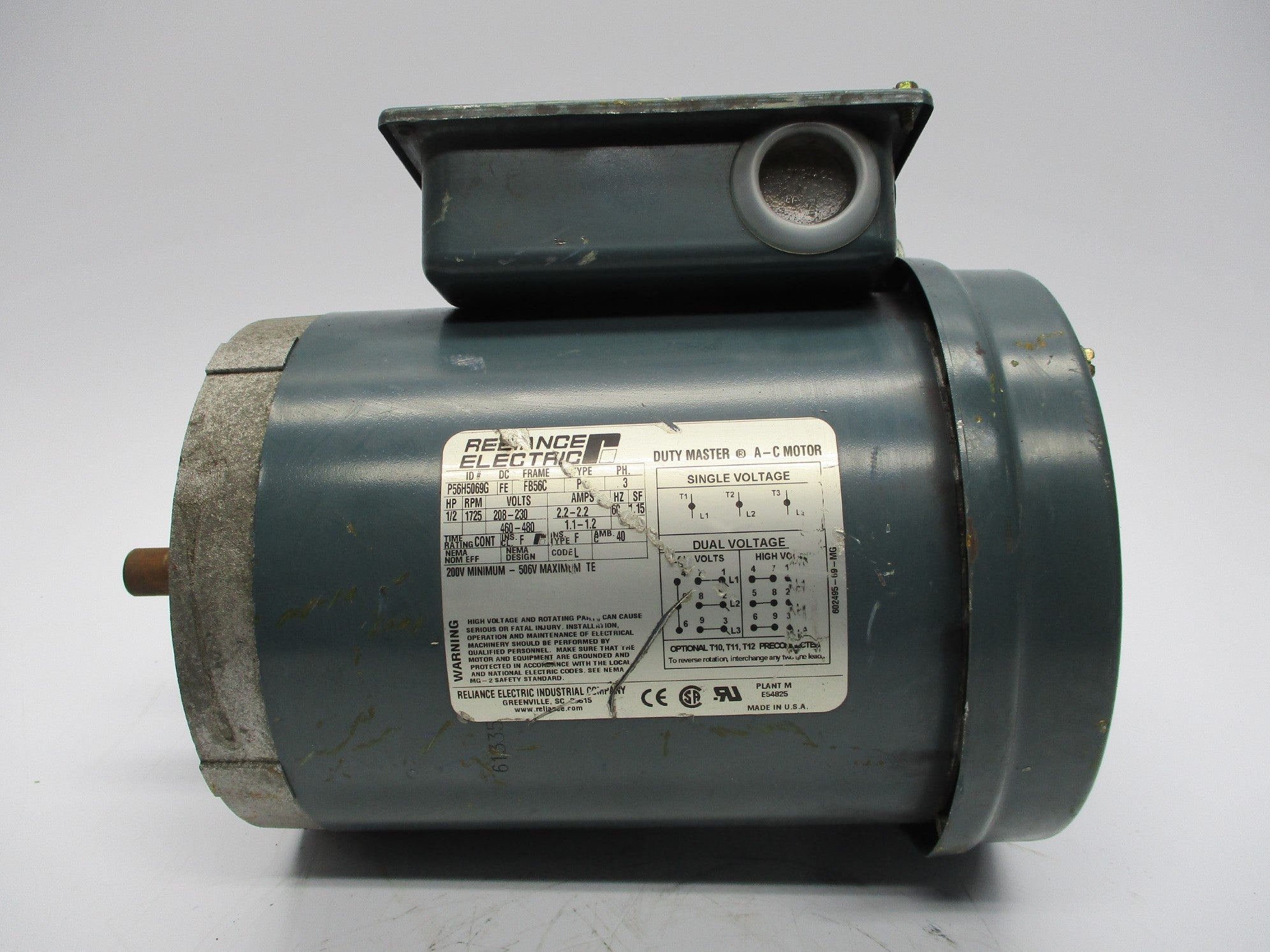 RELIANCE ELECTRIC P56H5069G UNMP