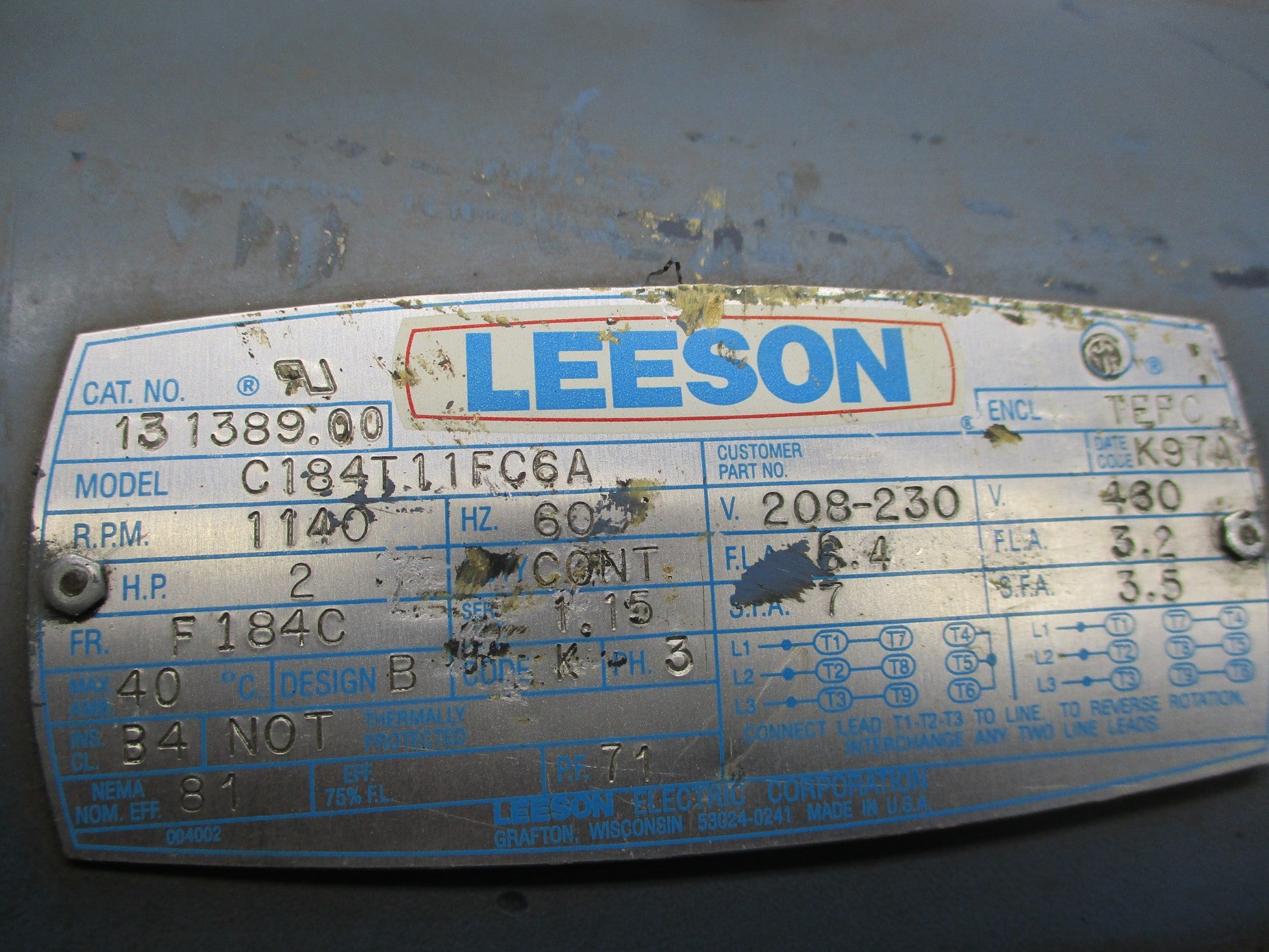 LEESON 131389.00 UNMP