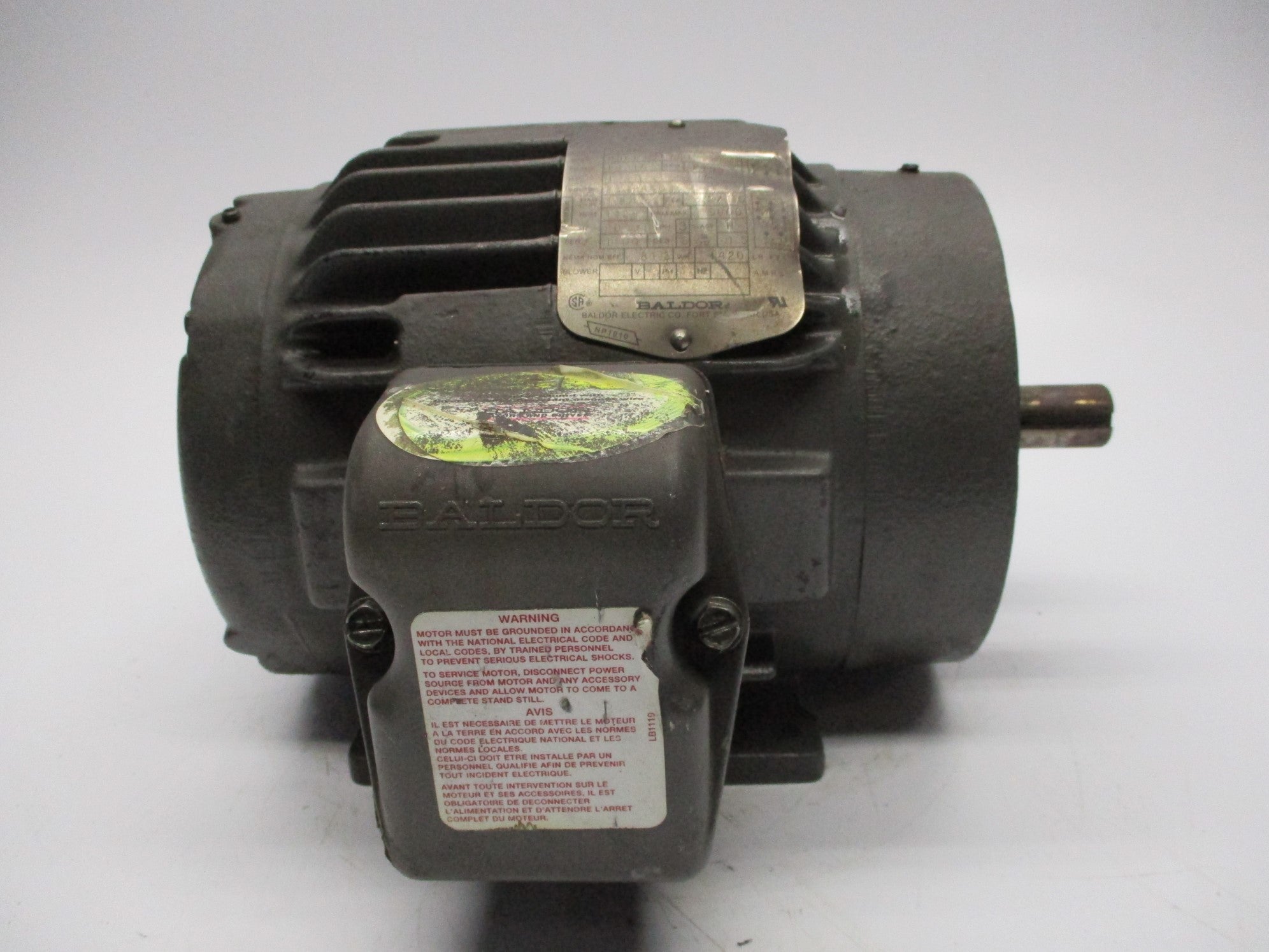 BALDOR IDNM3581T UNMP