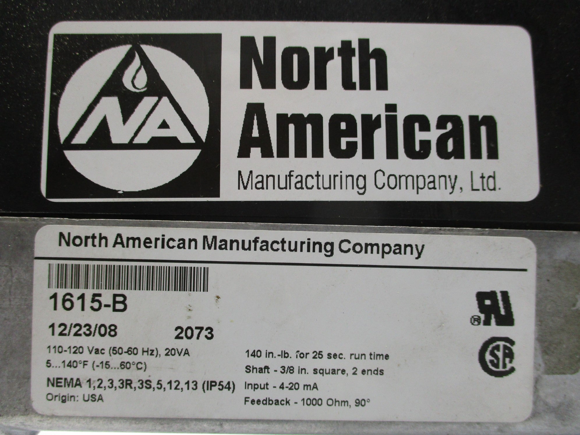 NORTH AMERICAN 1615-B NSNP