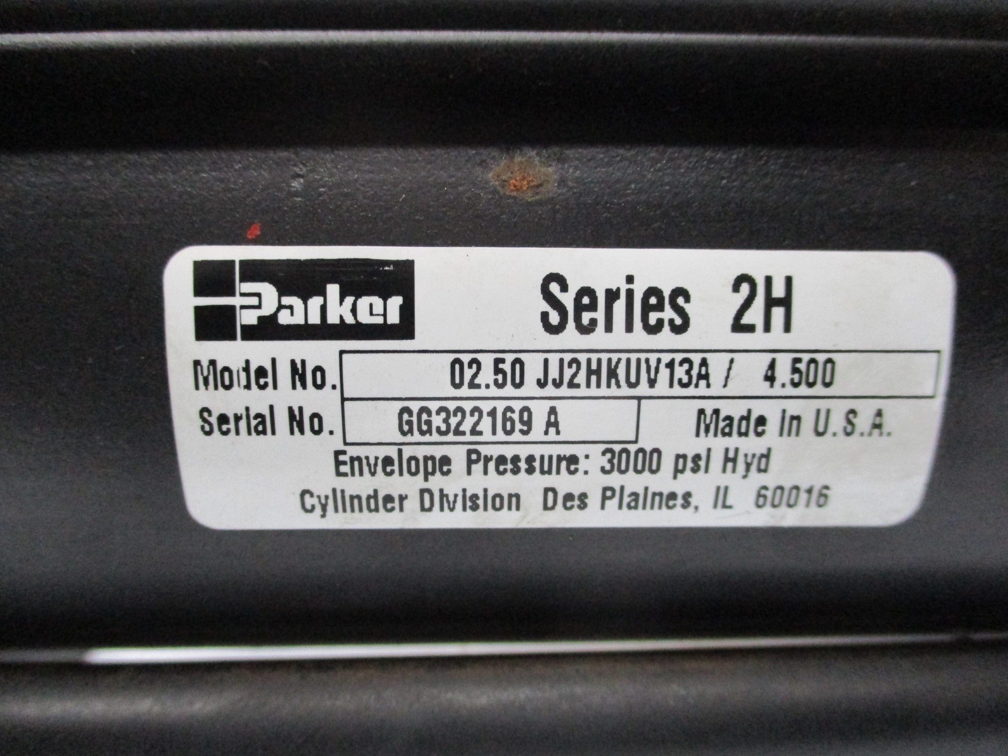 PARKER 02.50-JJ2HKUV13A/4.500 NSNP