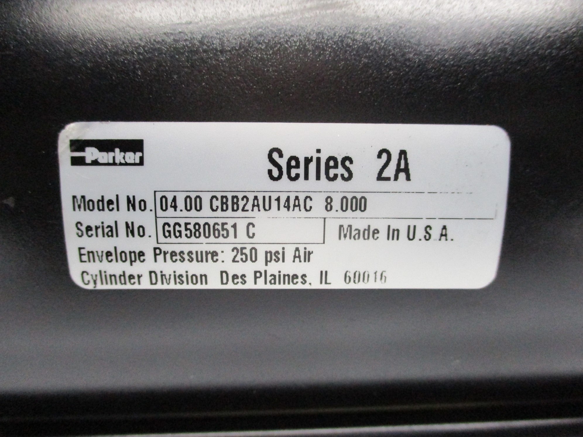 PARKER 04.00-CBB2AU14AC-8.000 NSNP