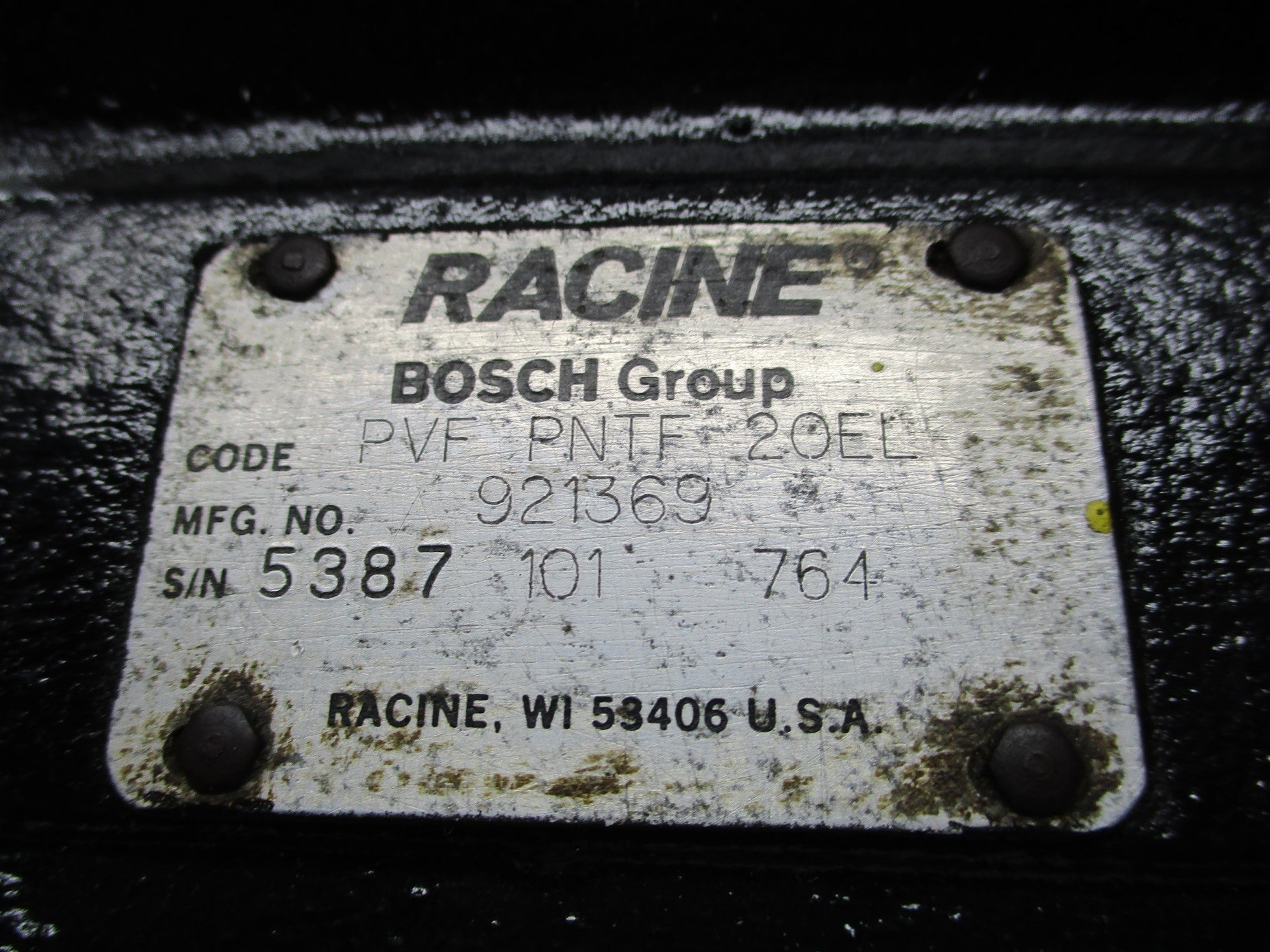 RACINE PVF-PNTF-20EL 921369 UNMP
