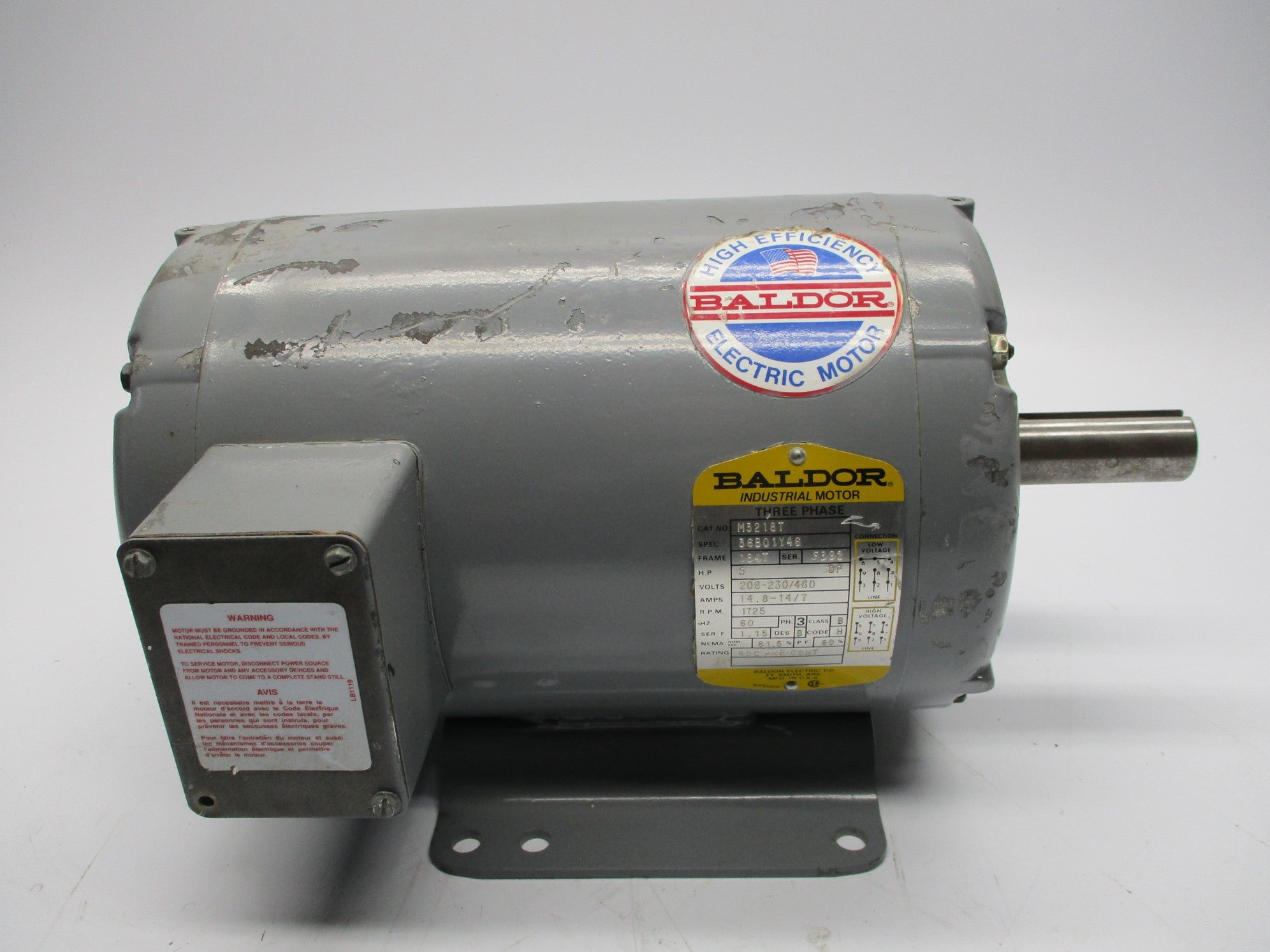 BALDOR M3218T UNMP
