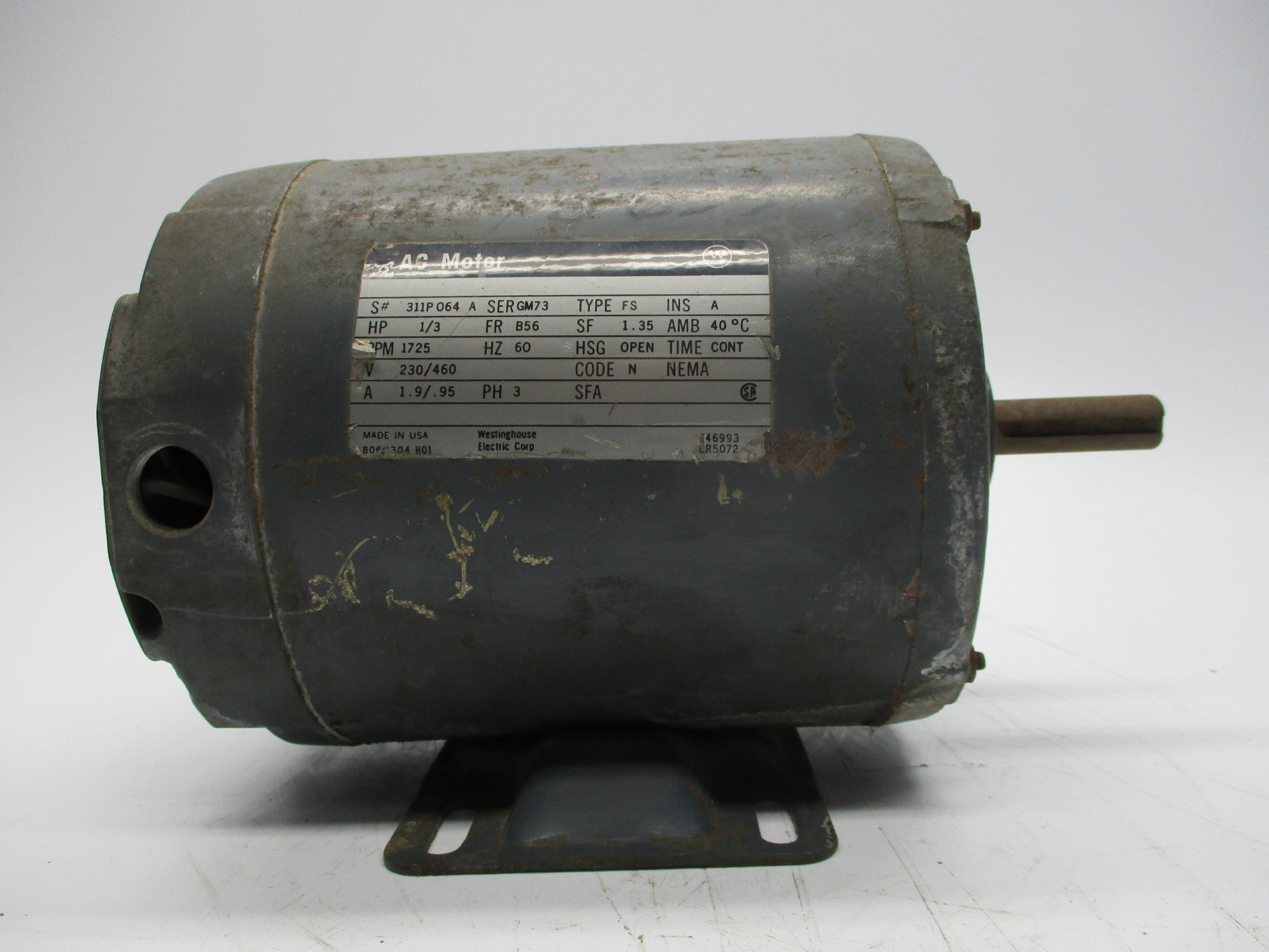 WESTINGHOUSE TYPE FS SER. GM73 806C304 H01 UNMP