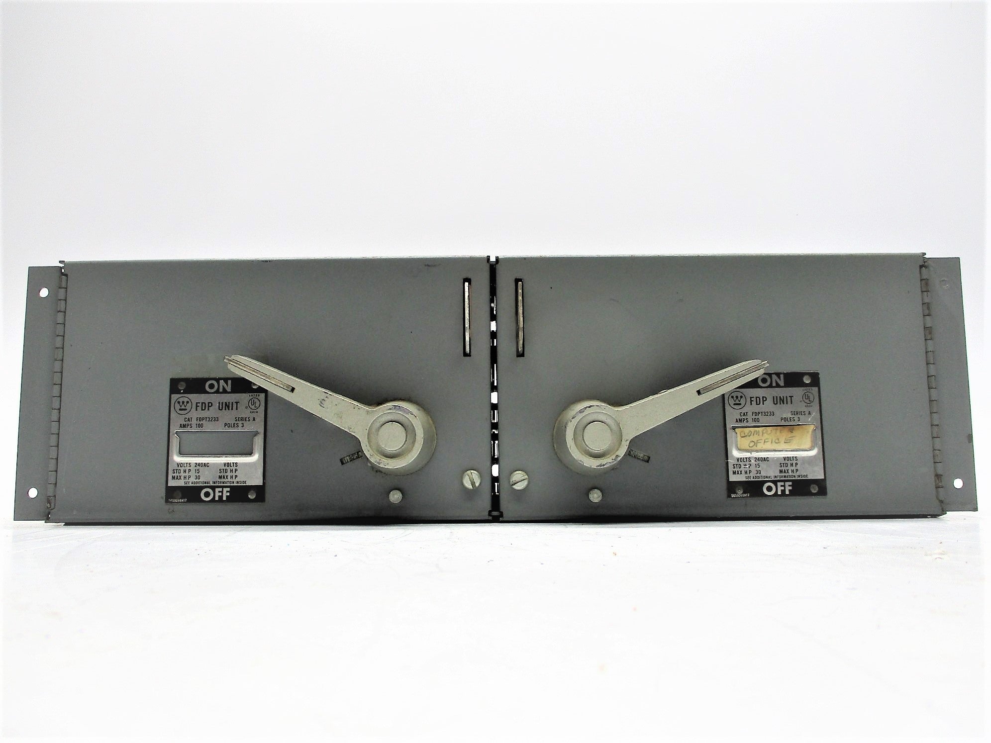 WESTINGHOUSE FDPT3233 SER. A 100A UNMP