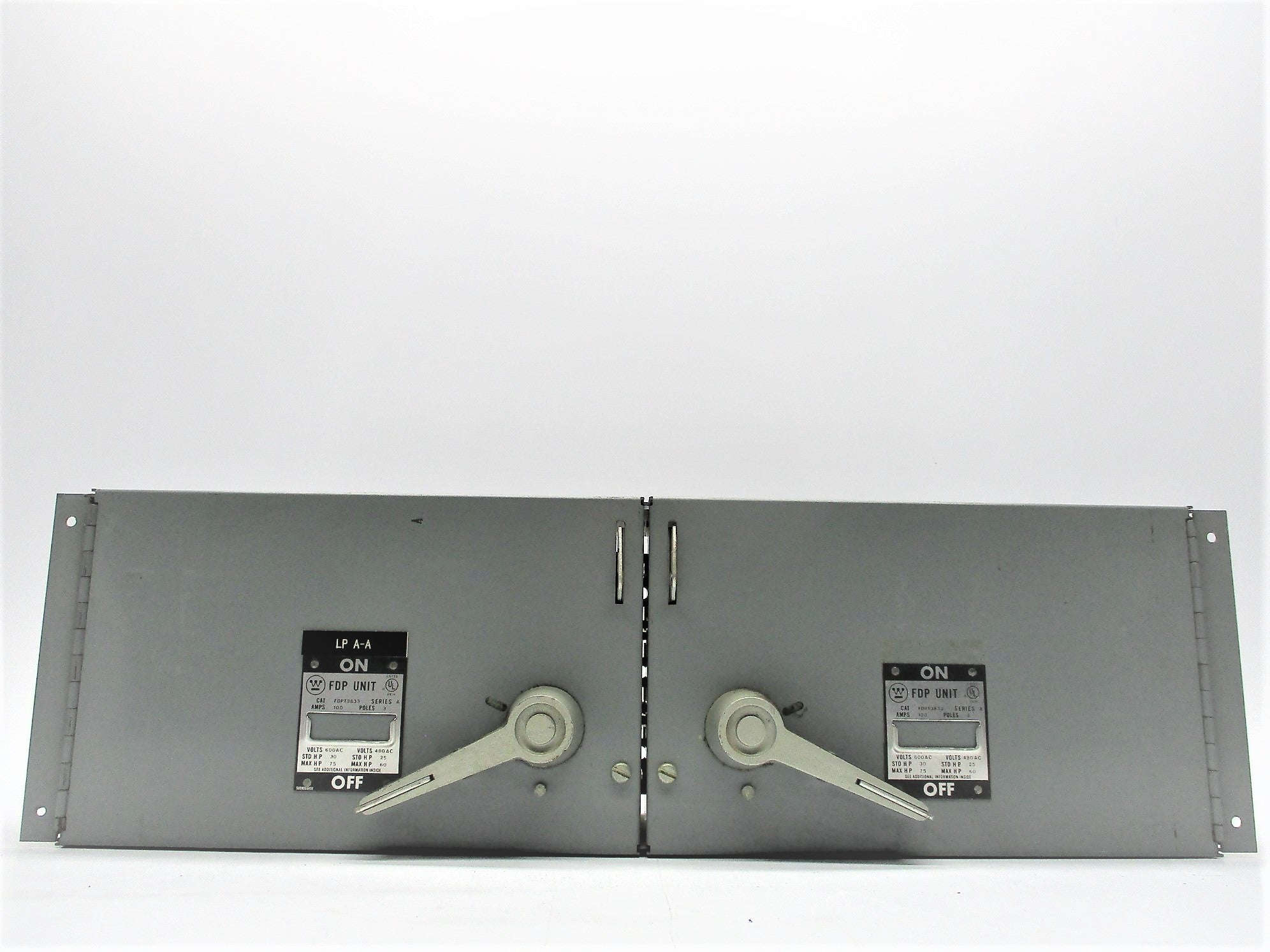 WESTINGHOUSE FDPT3633 SER. A 100A UNMP