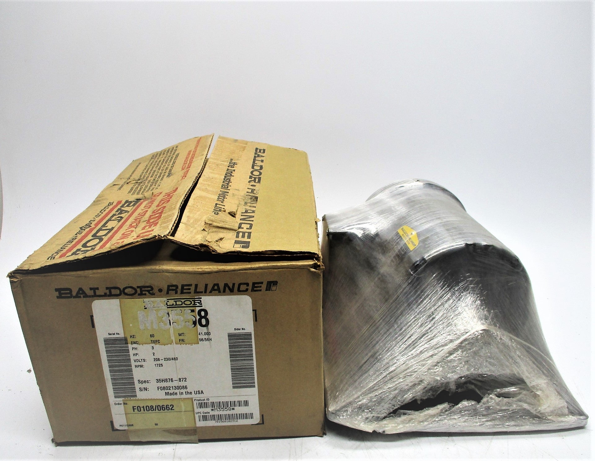 BALDOR M3558 NSMP