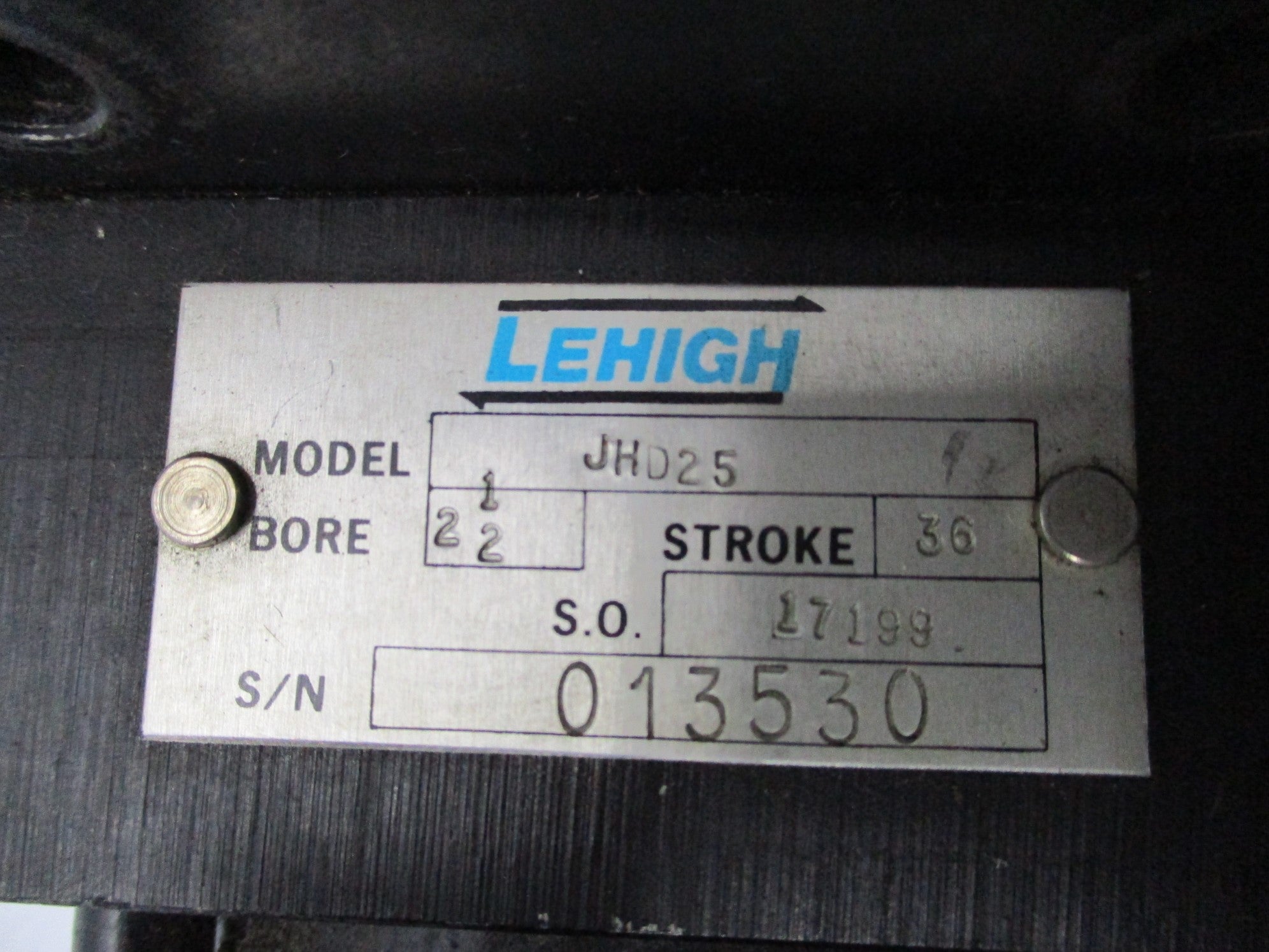 LEHIGH JHD25 UNMP