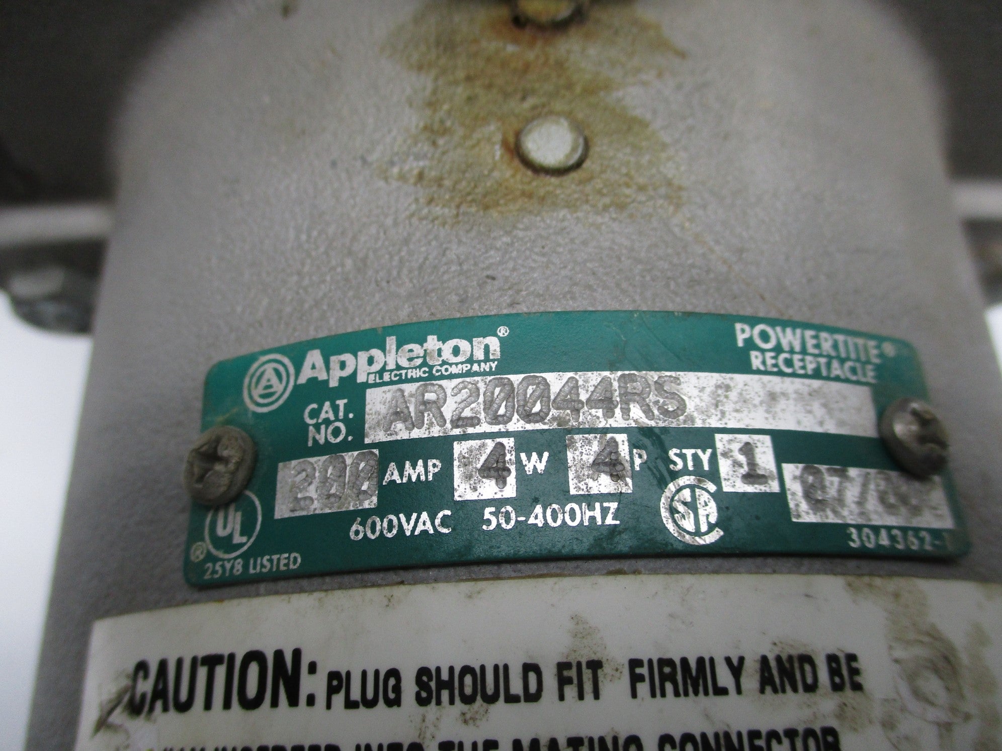 APPLETON AR20044RS UNMP