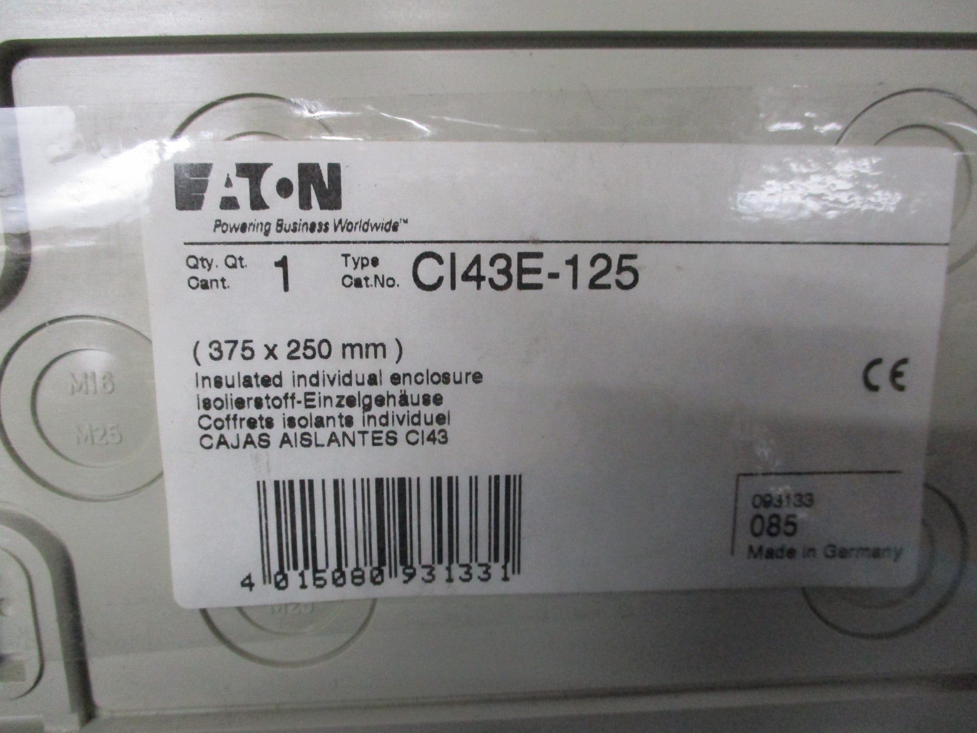 EATON CI43E-125 NSNP