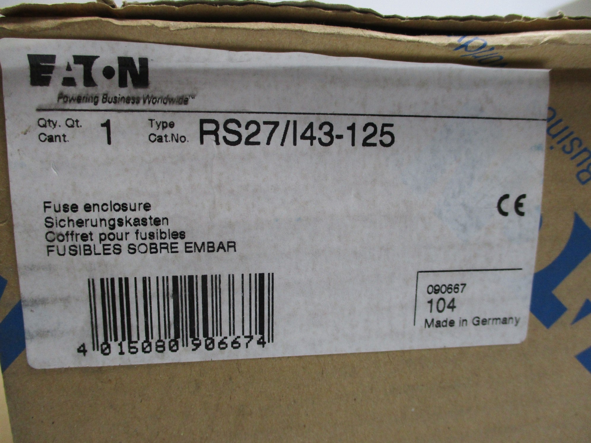 EATON RS27/I43-125 NSNP